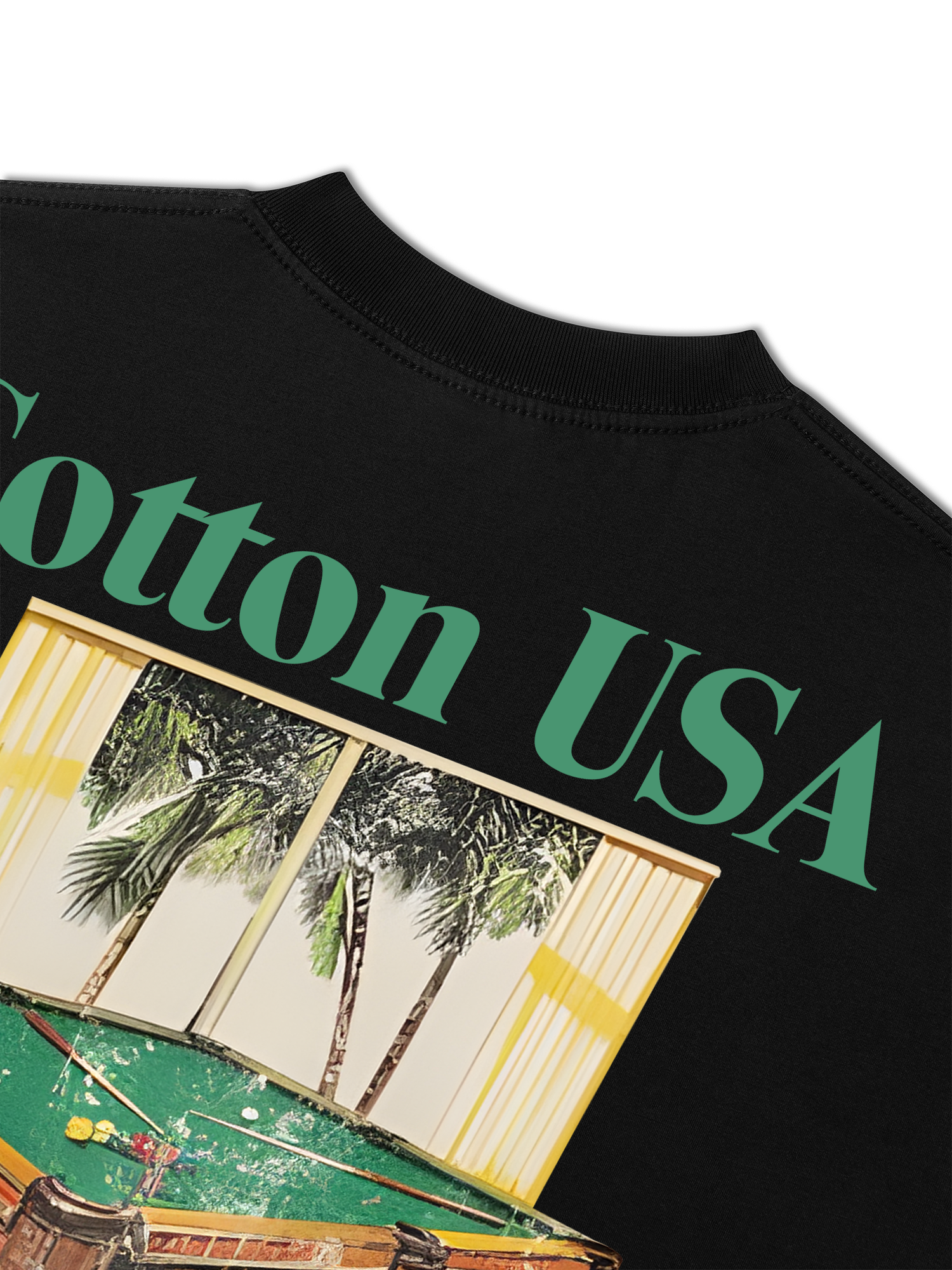 Áo Thun Relaxed Fit Billiards Meet The Sunset