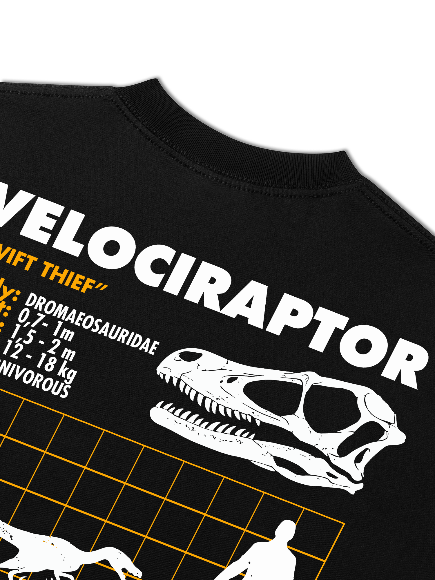 Áo Thun Relaxed Fit Wild Life Analysis Table Velociraptor