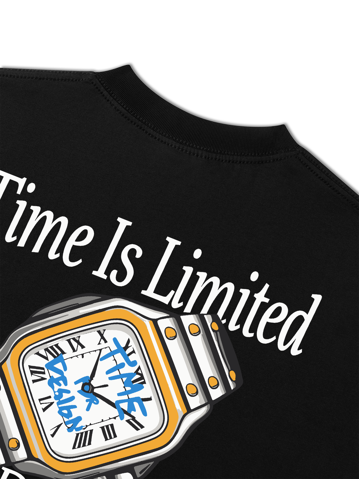 Áo Thun Relaxed Fit Time Is Limited