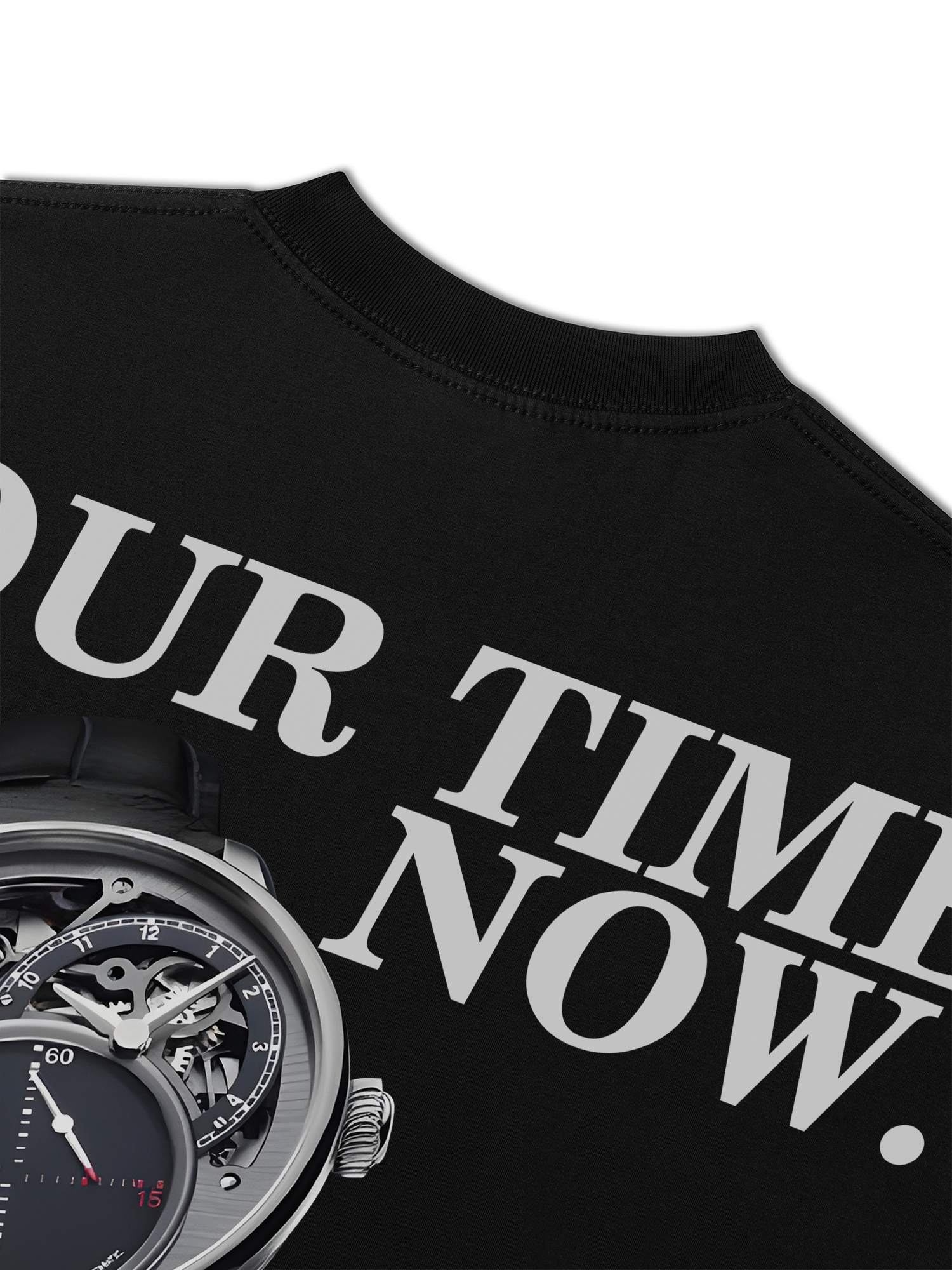 Áo Thun Relaxed Fit Watch Your Time Is Now