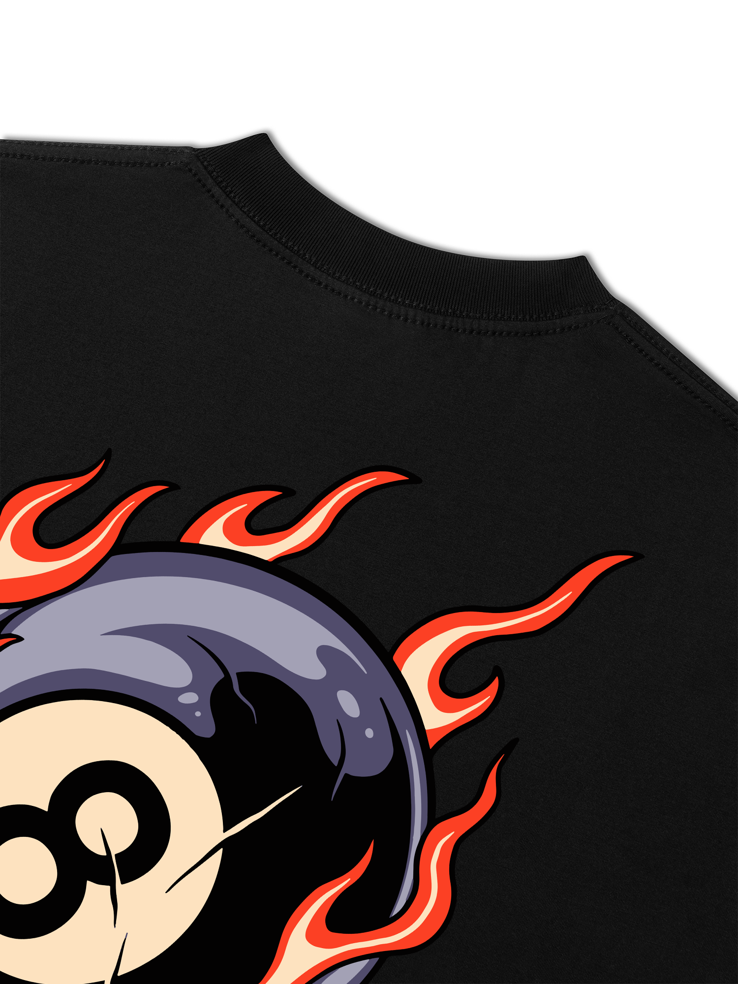 Áo Thun Relaxed Fit Billiards Flame Eight