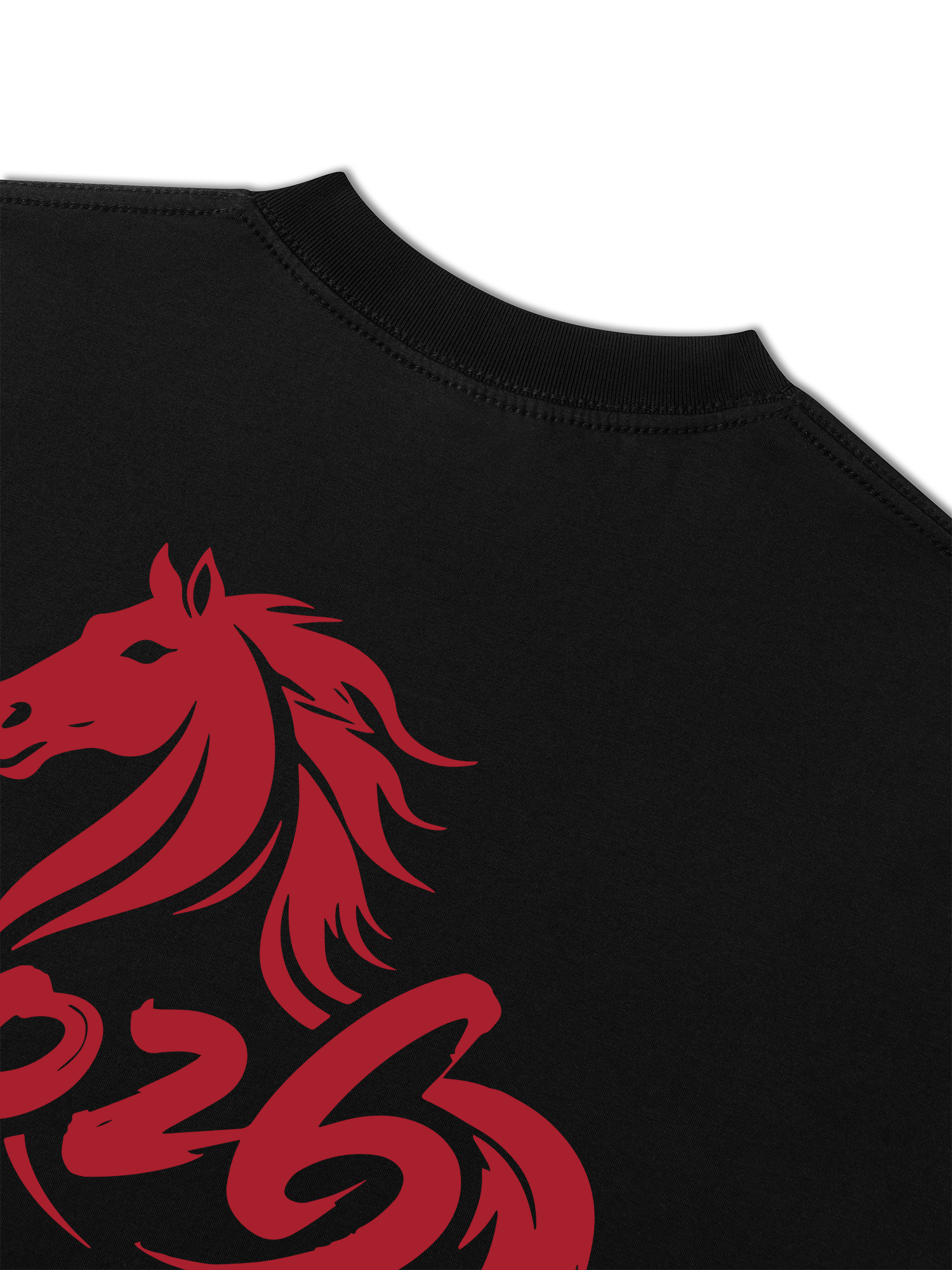 Áo Thun Relaxed Fit Năm Mới May Mắn