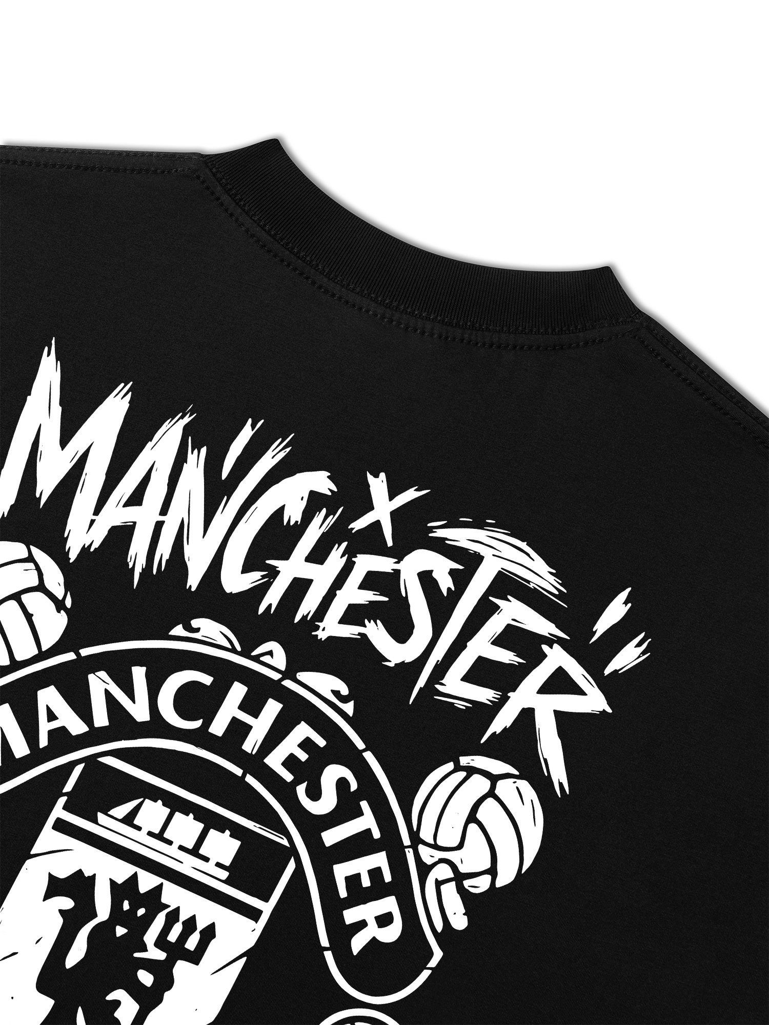 Áo Thun Relaxed Fit Soccer Manchester Wild Style
