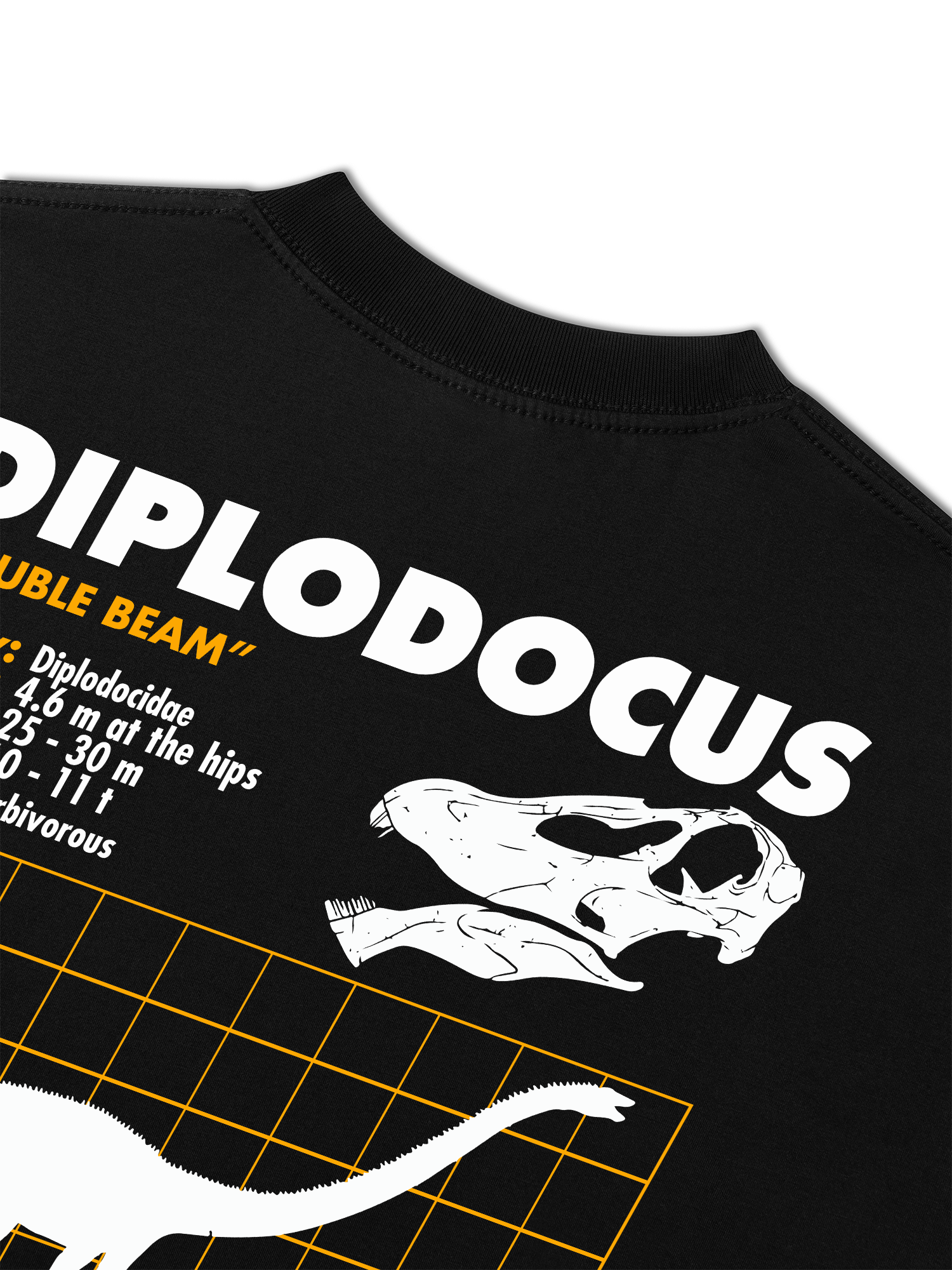 Áo Thun Relaxed Fit Analysis Table Diplodocus