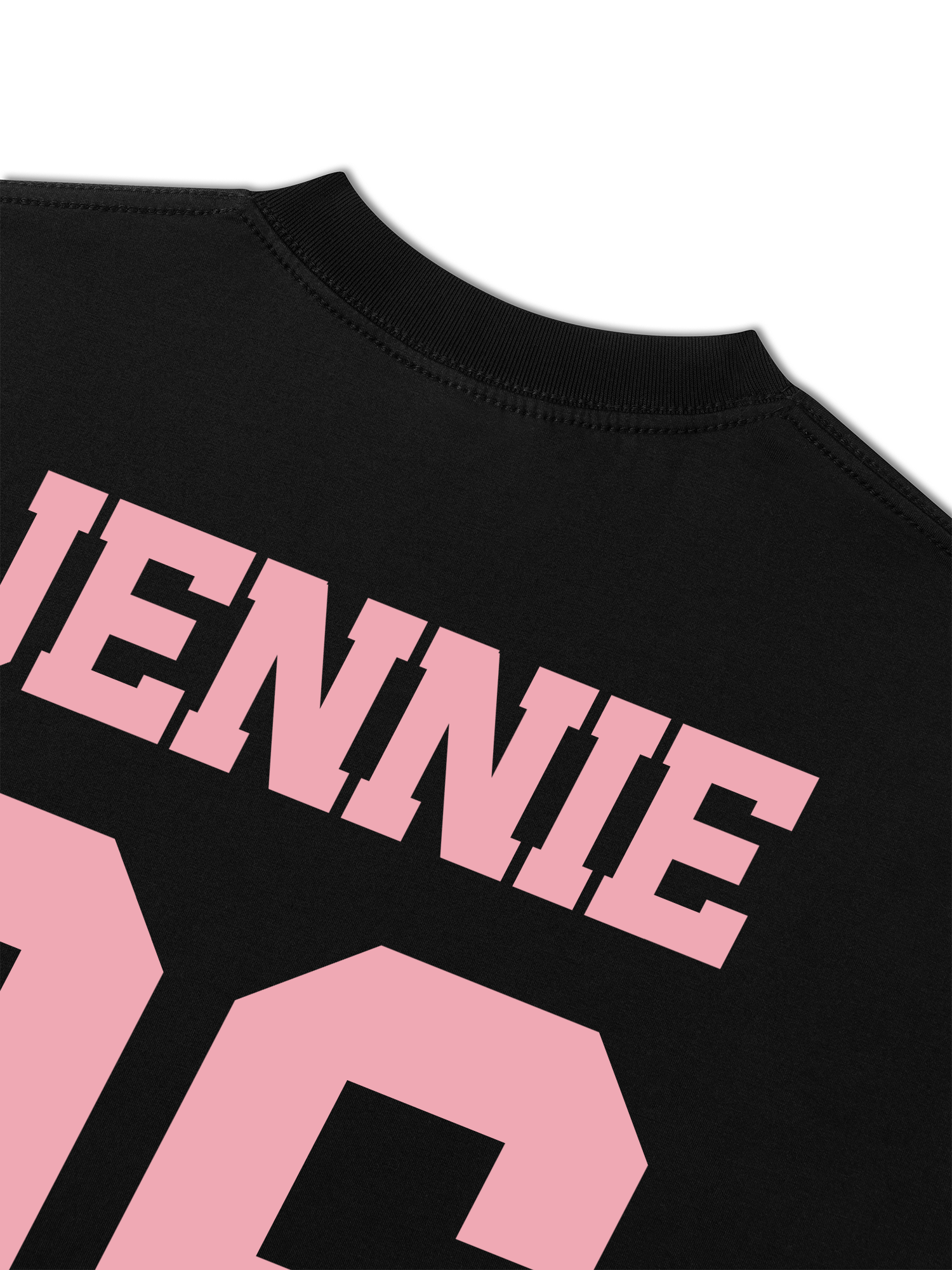 Áo Thun Relaxed Fit Idols Black Pink Jennie