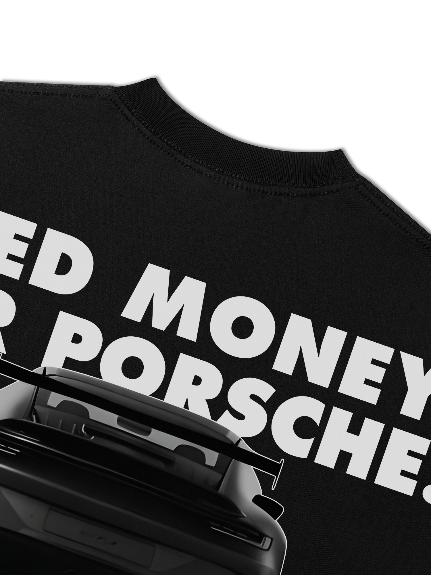 Áo Thun Relaxed Fit Porsche All Black 911 GT3RS