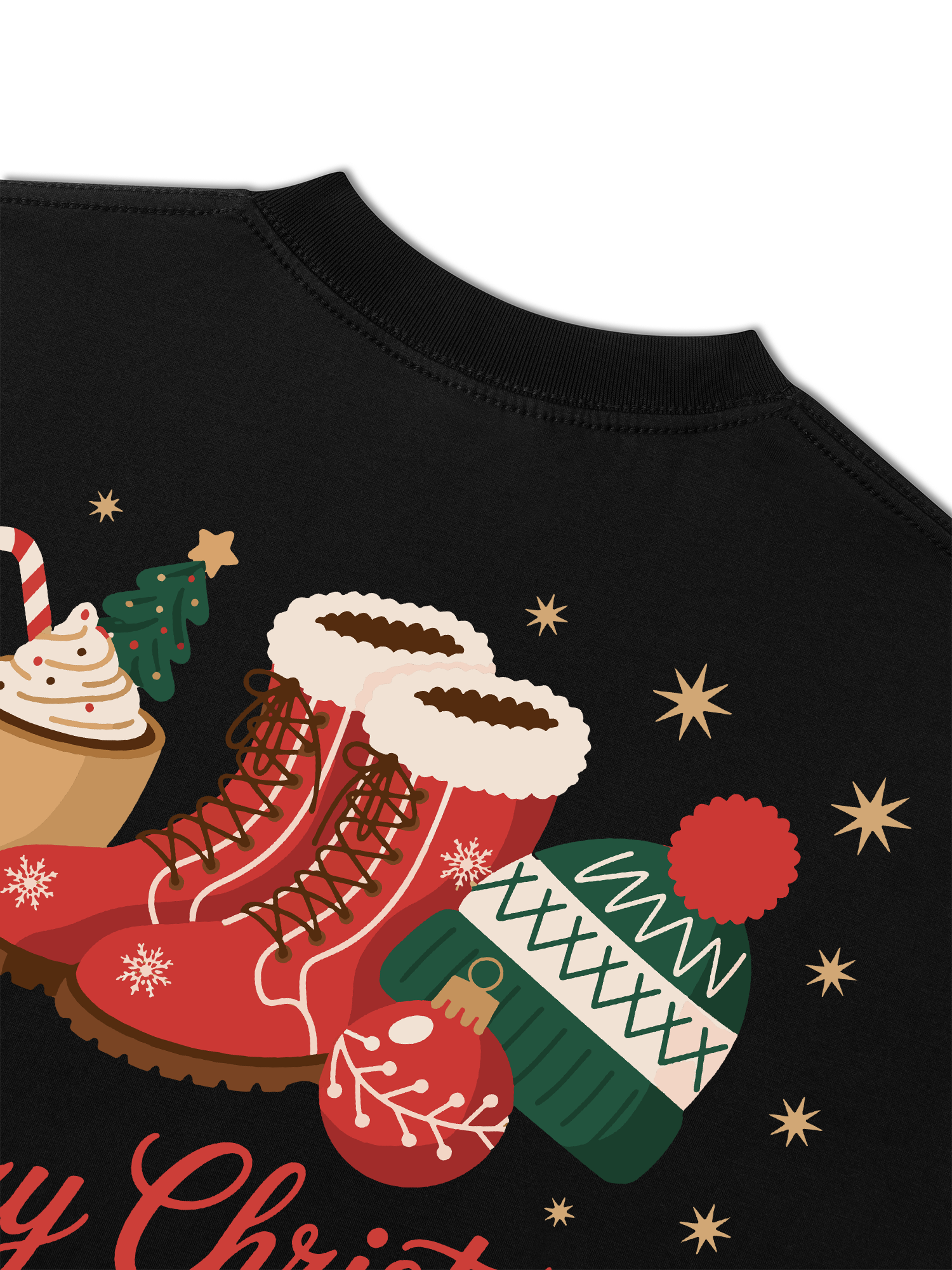 Áo Thun Relaxed Fit Cozy Christmas