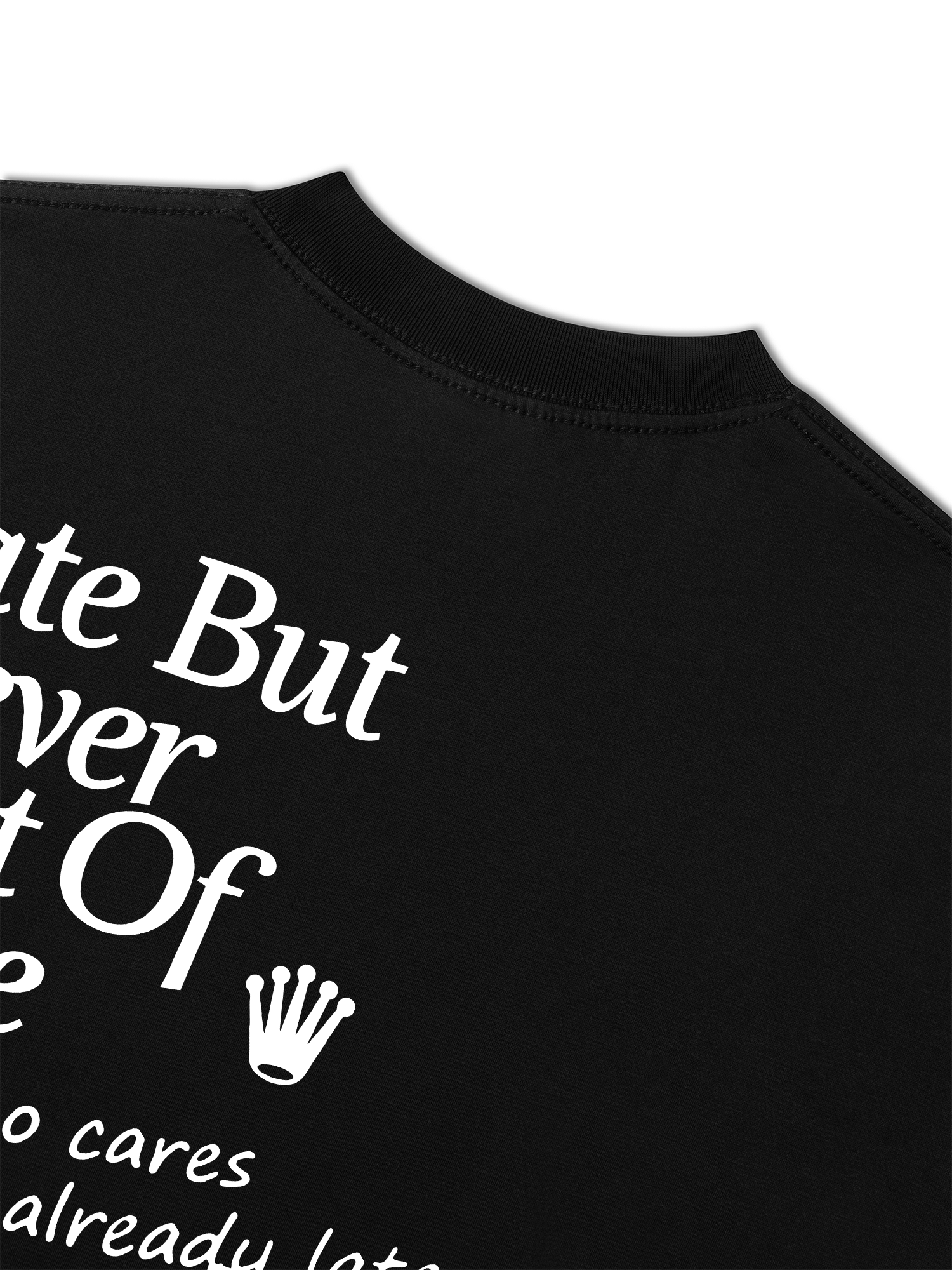 Áo Thun Relaxed Fit I'm Already Late