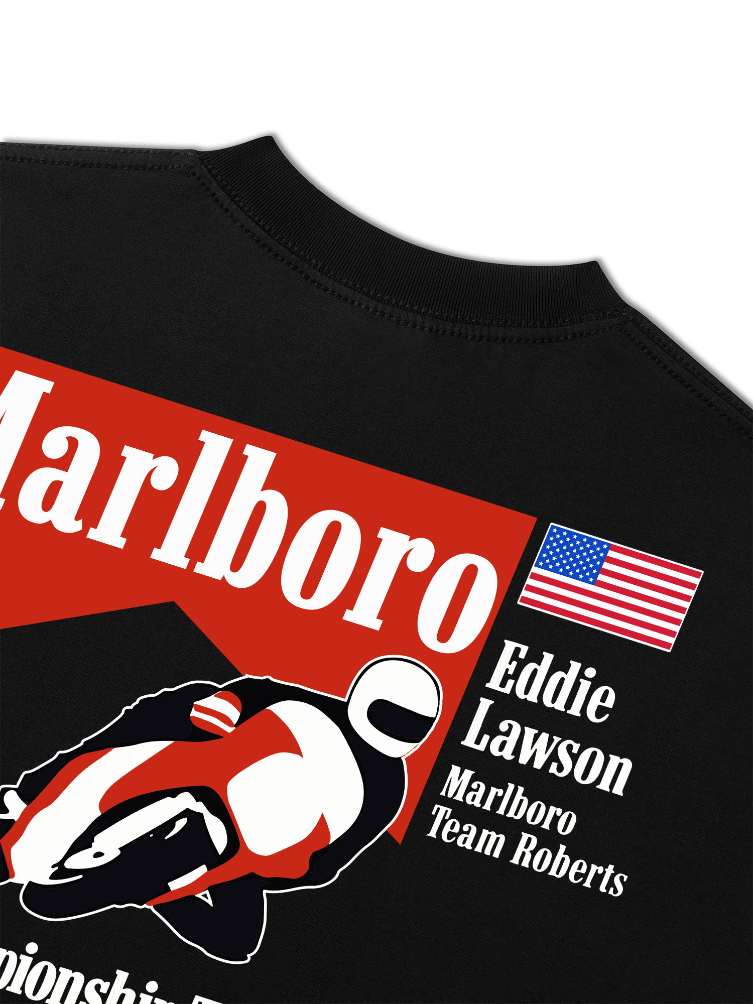 Áo Thun Relaxed Fit Marlboro Eddie Lawson