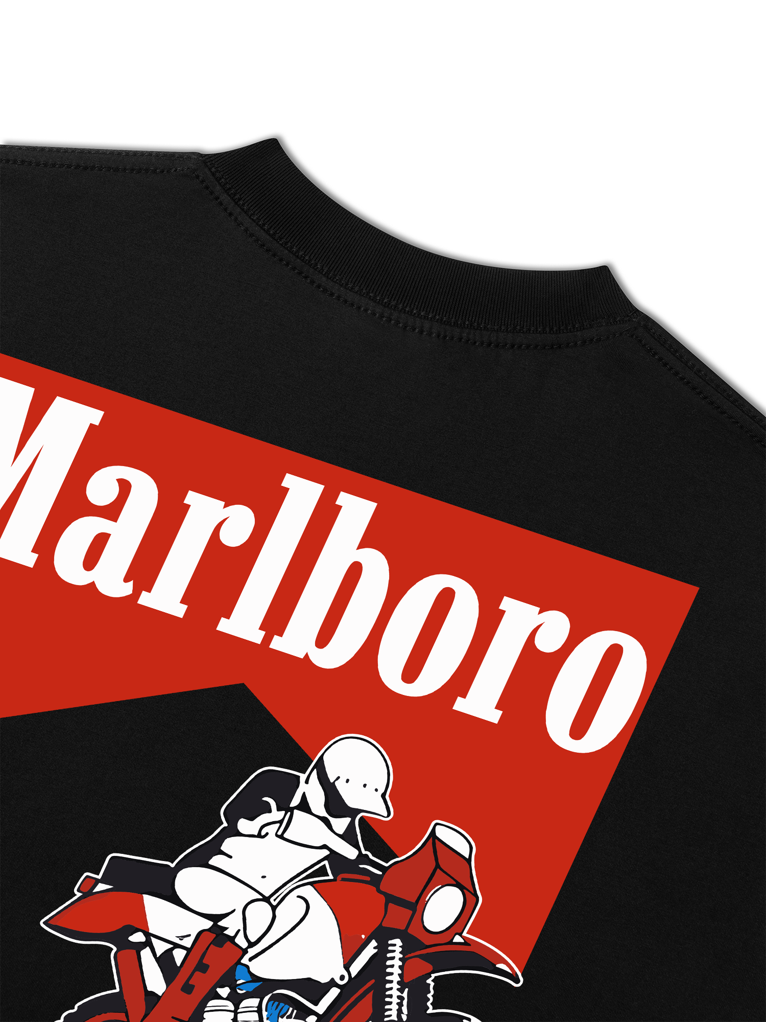 Áo Thun Relaxed Fit Marlboro Paris Dakar 86