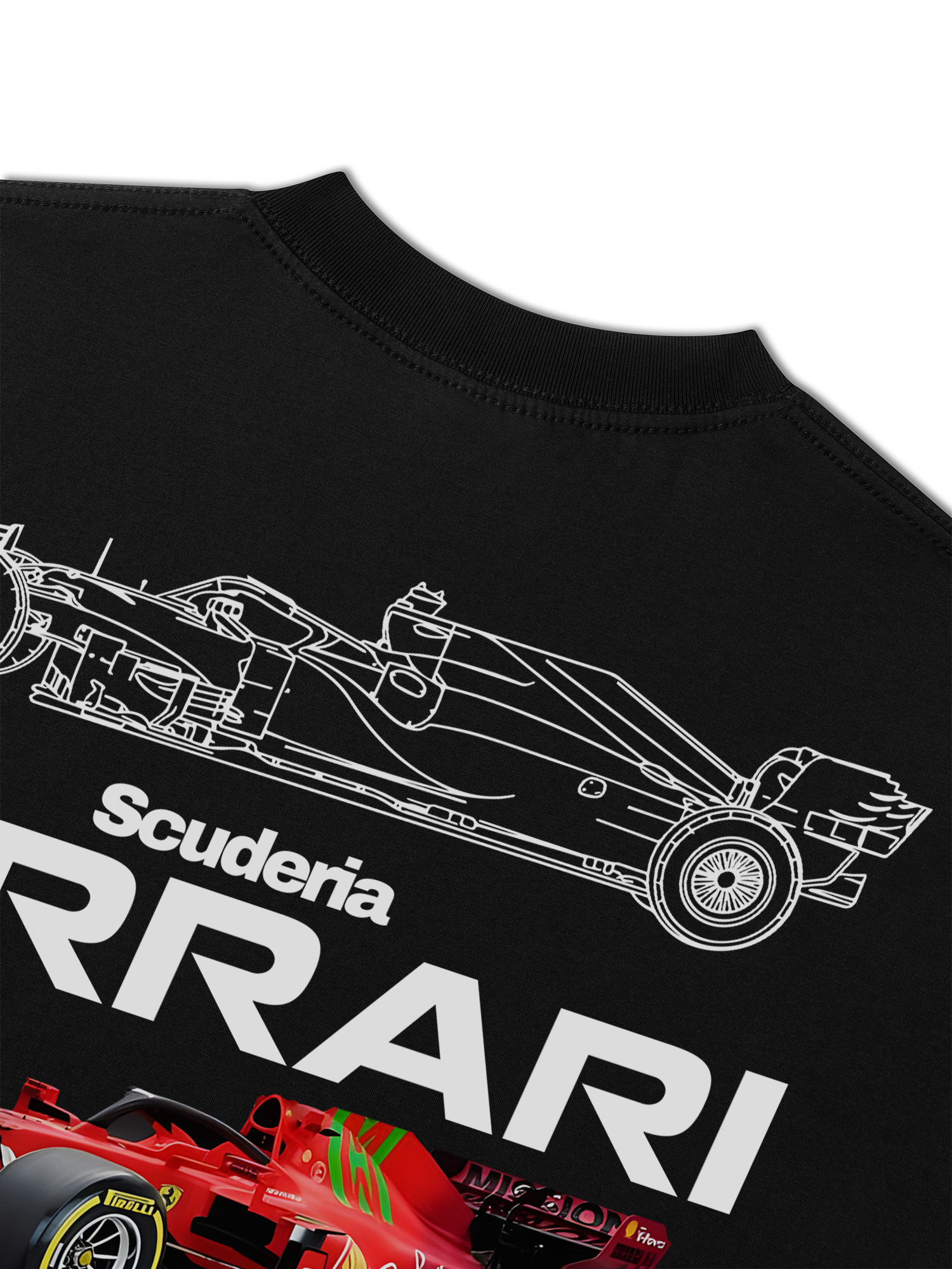 Áo Thun Relaxed Fit Ferrari The Pracing Horse