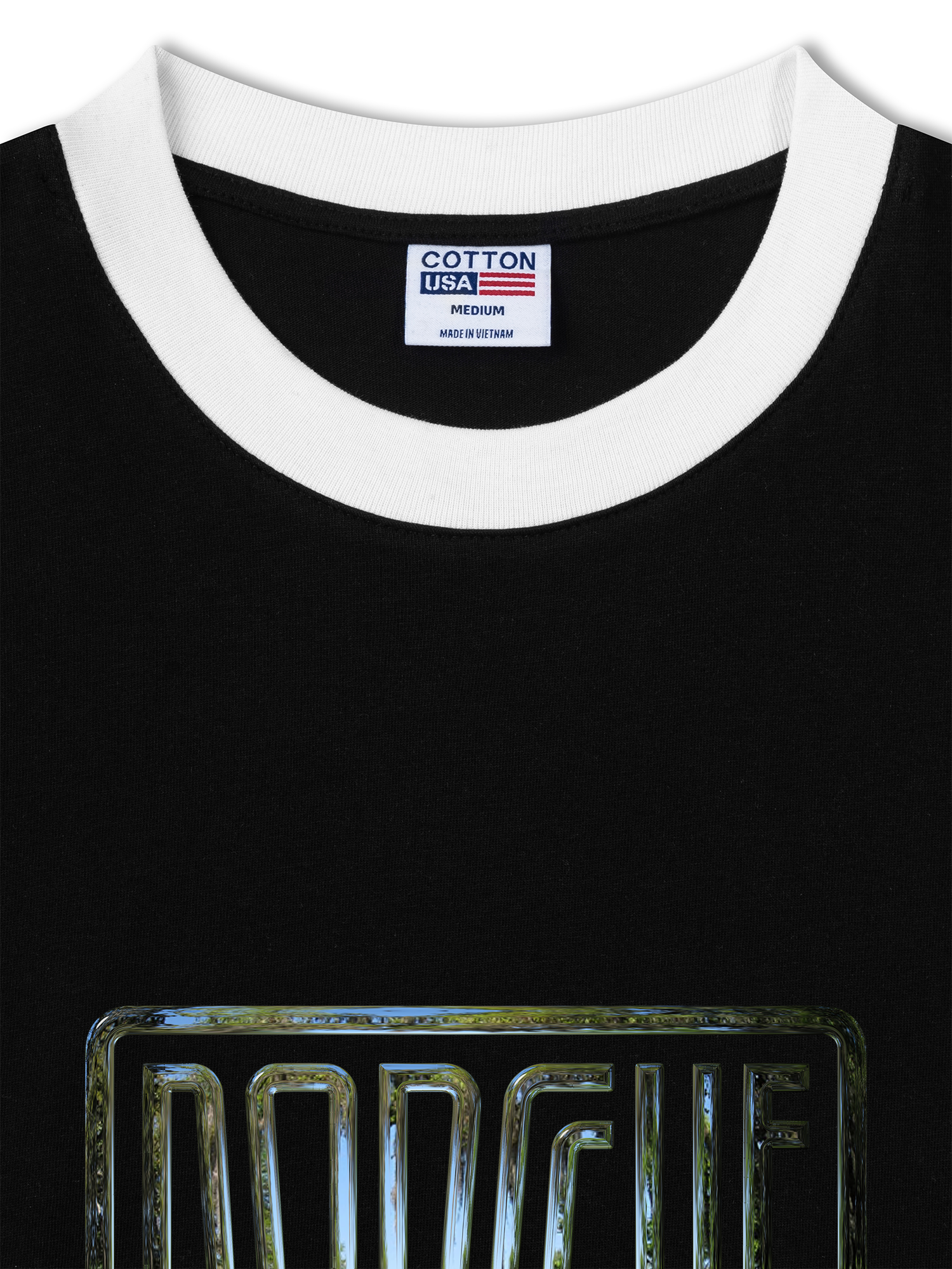 Áo Thun Ringer Relaxed Fit Porsche Chrome Sign