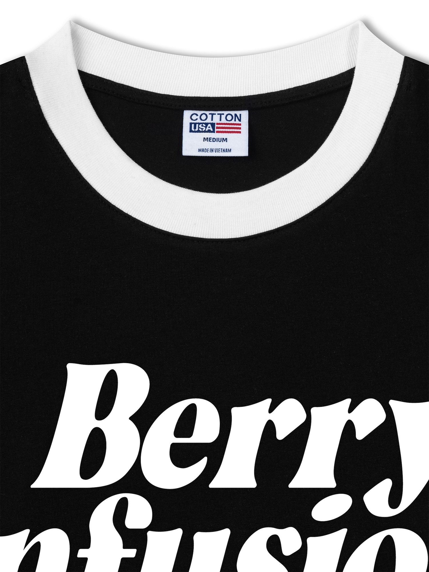 Áo Thun Ringer Relaxed Fit Tropical Berry Infusion