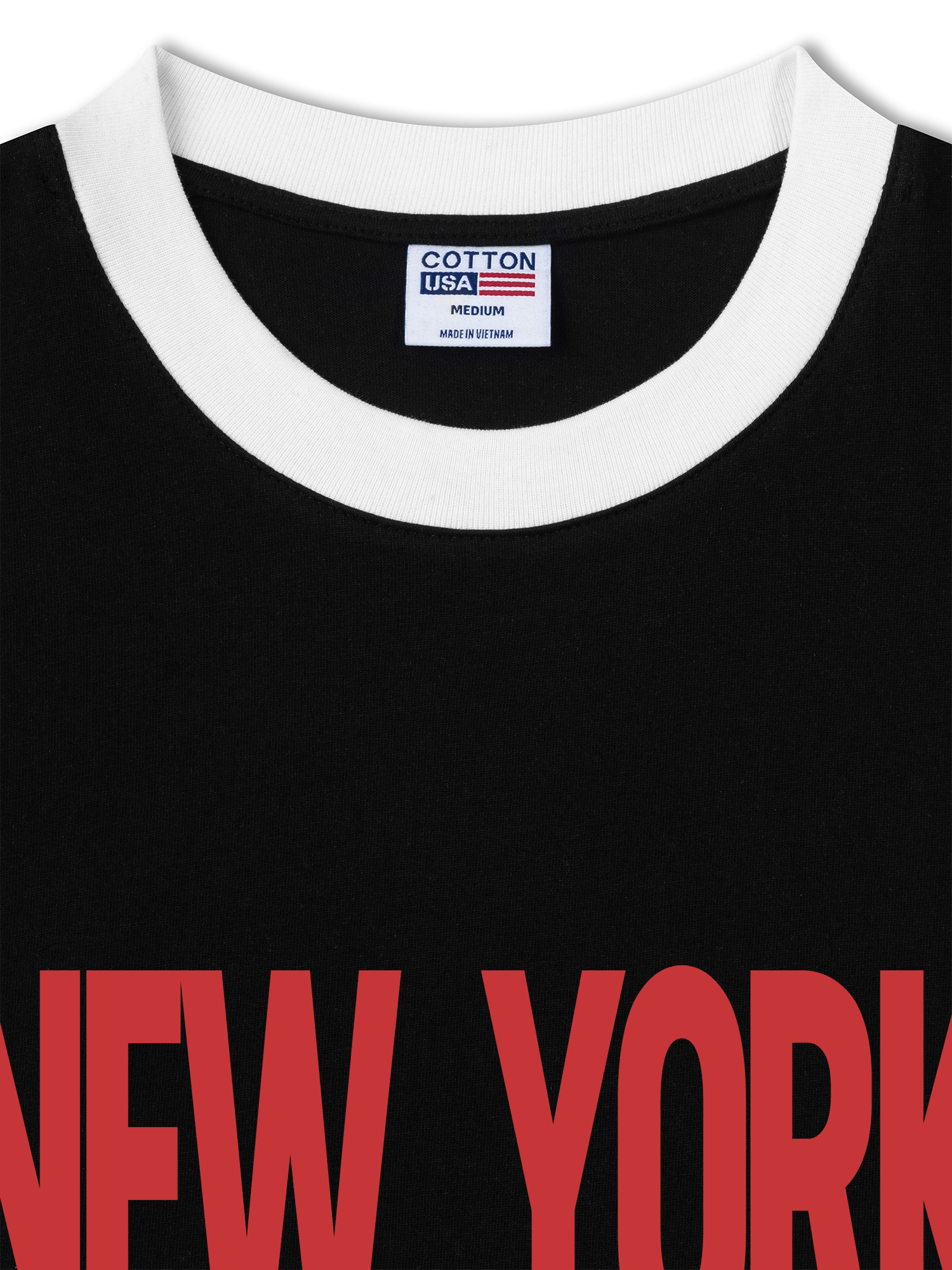 Áo Thun Ringer Relaxed Fit City New York