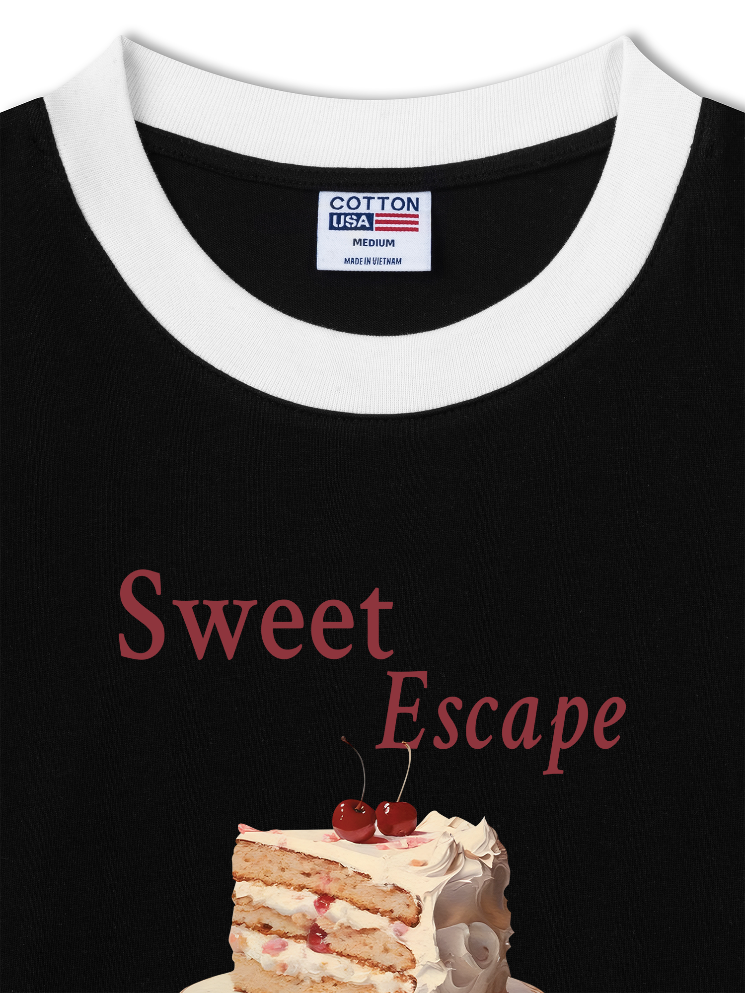 Áo Thun Ringer Relaxed Fit Tropical Sweet Escape