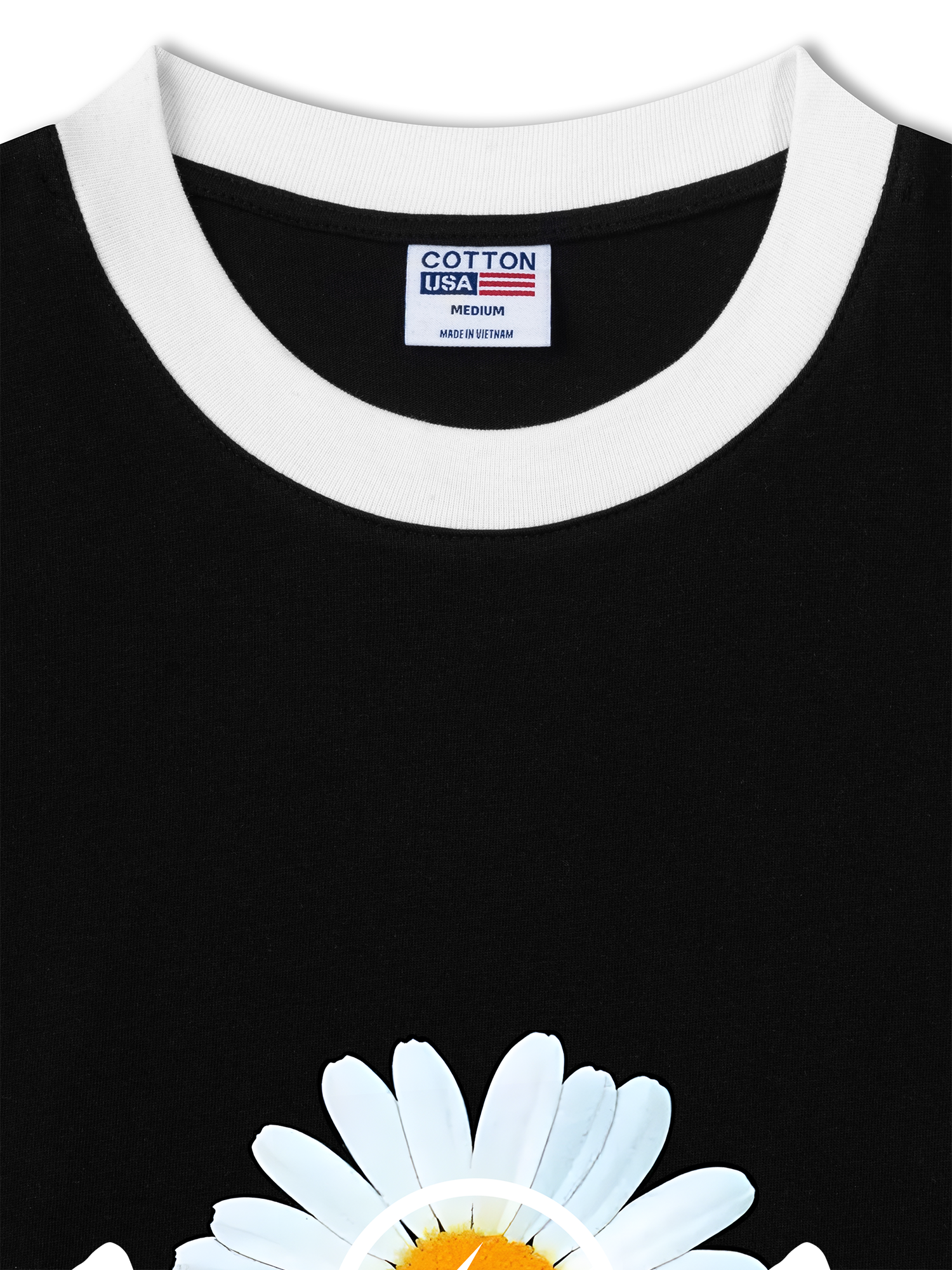 Áo Thun Ringer Relaxed Fit Floral One Of A Kind