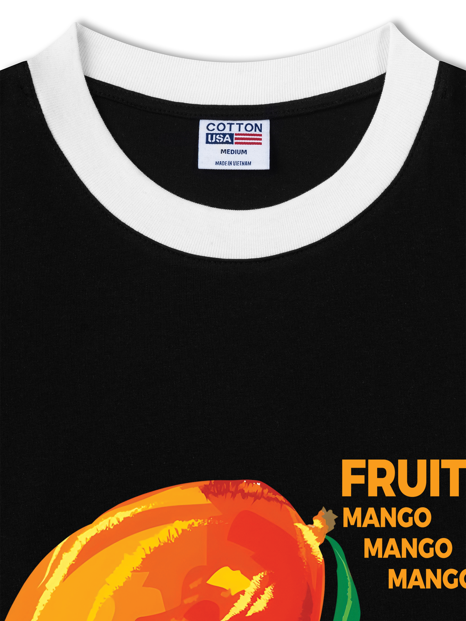 Áo Thun Ringer Relaxed Fit Tropical Mango