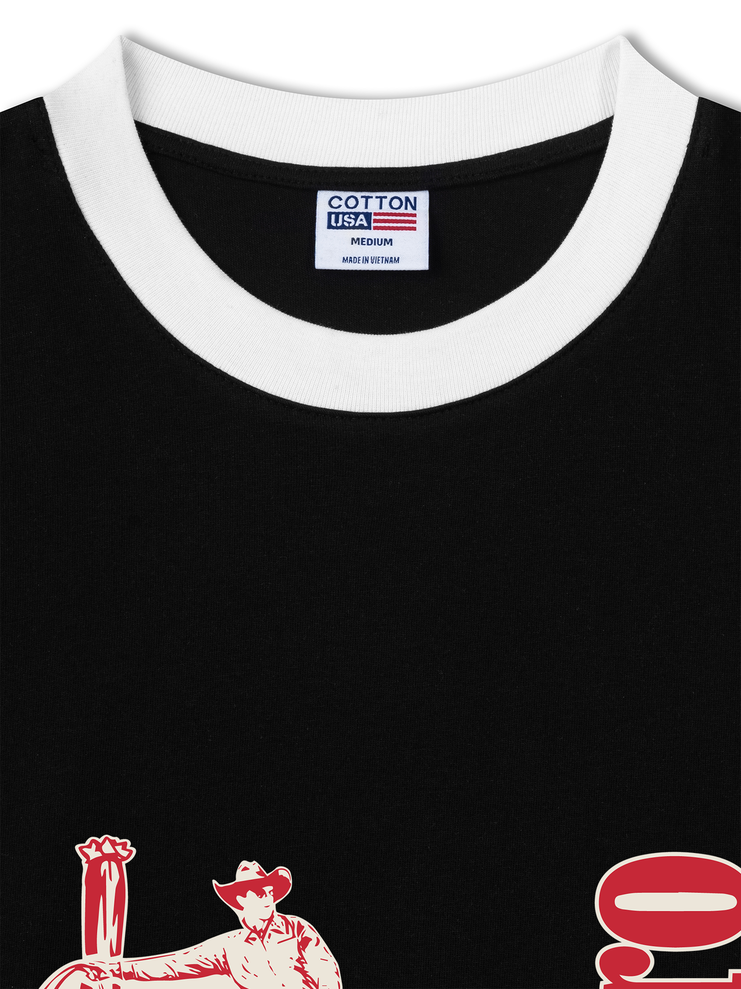 Áo Thun Ringer Relaxed Fit Marlboro High Noon