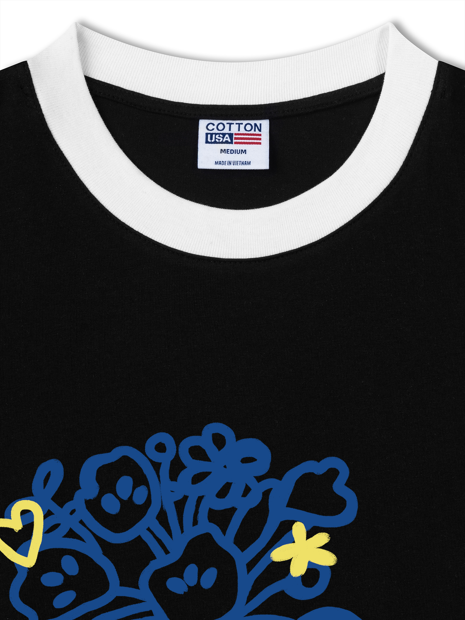 Áo Thun Ringer Relaxed Fit Floral Day Sofinl