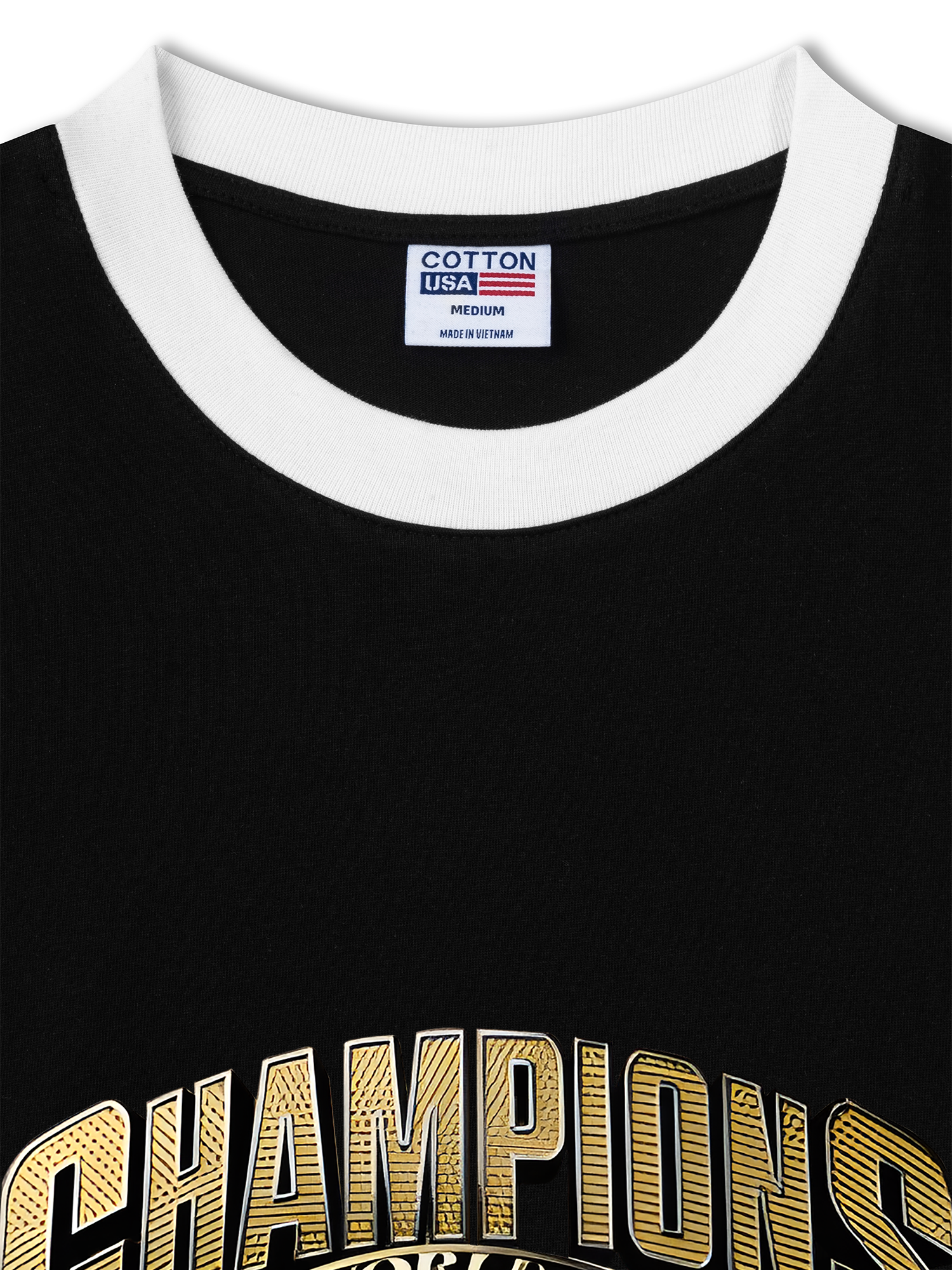 Áo Thun Ringer Relaxed Fit Champions Born To Win