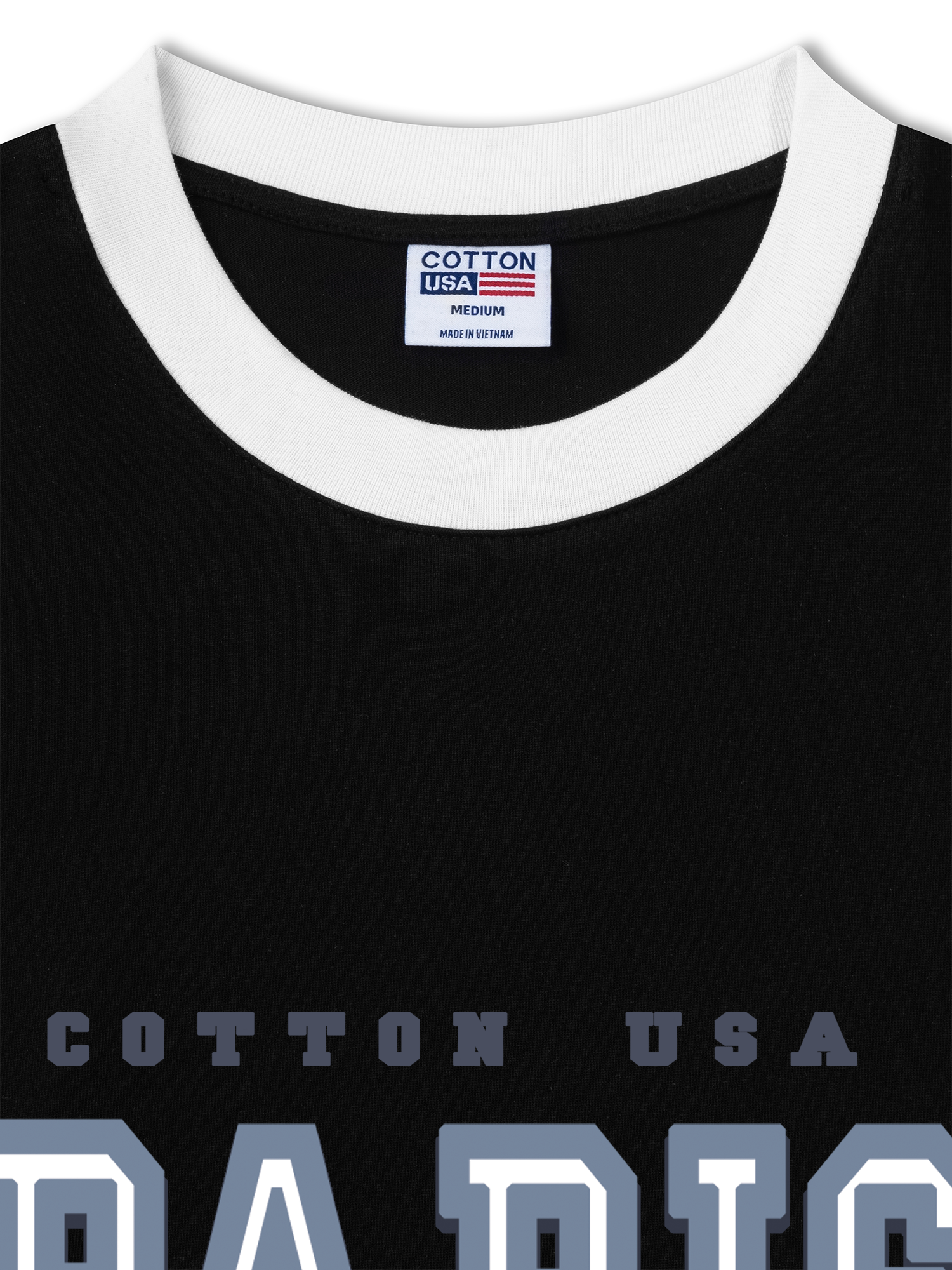 Áo Thun Ringer Relaxed Fit City Paris