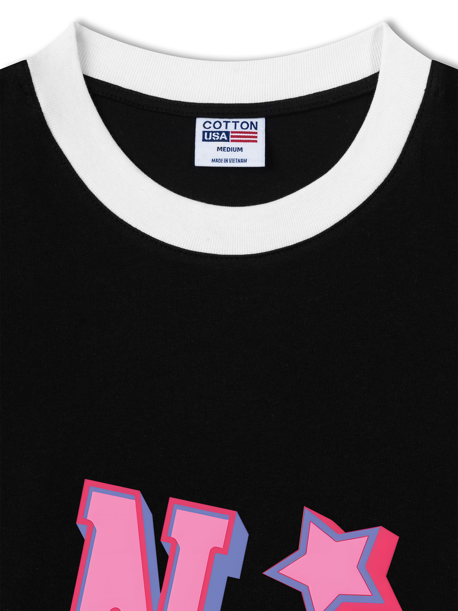 Áo Thun Ringer Relaxed Fit City NYC