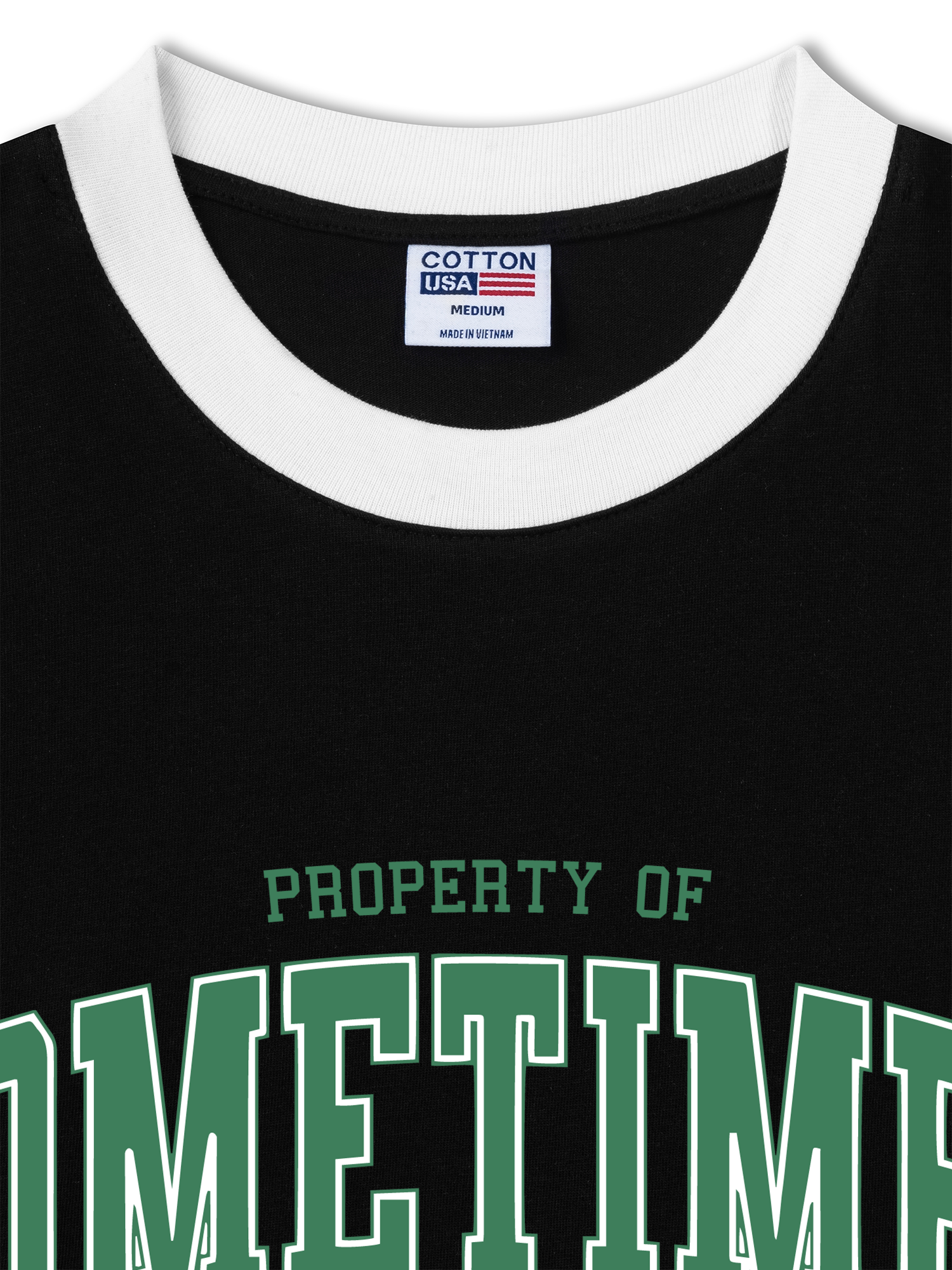 Áo Thun Ringer Relaxed Fit Golf Property Of Sometimes