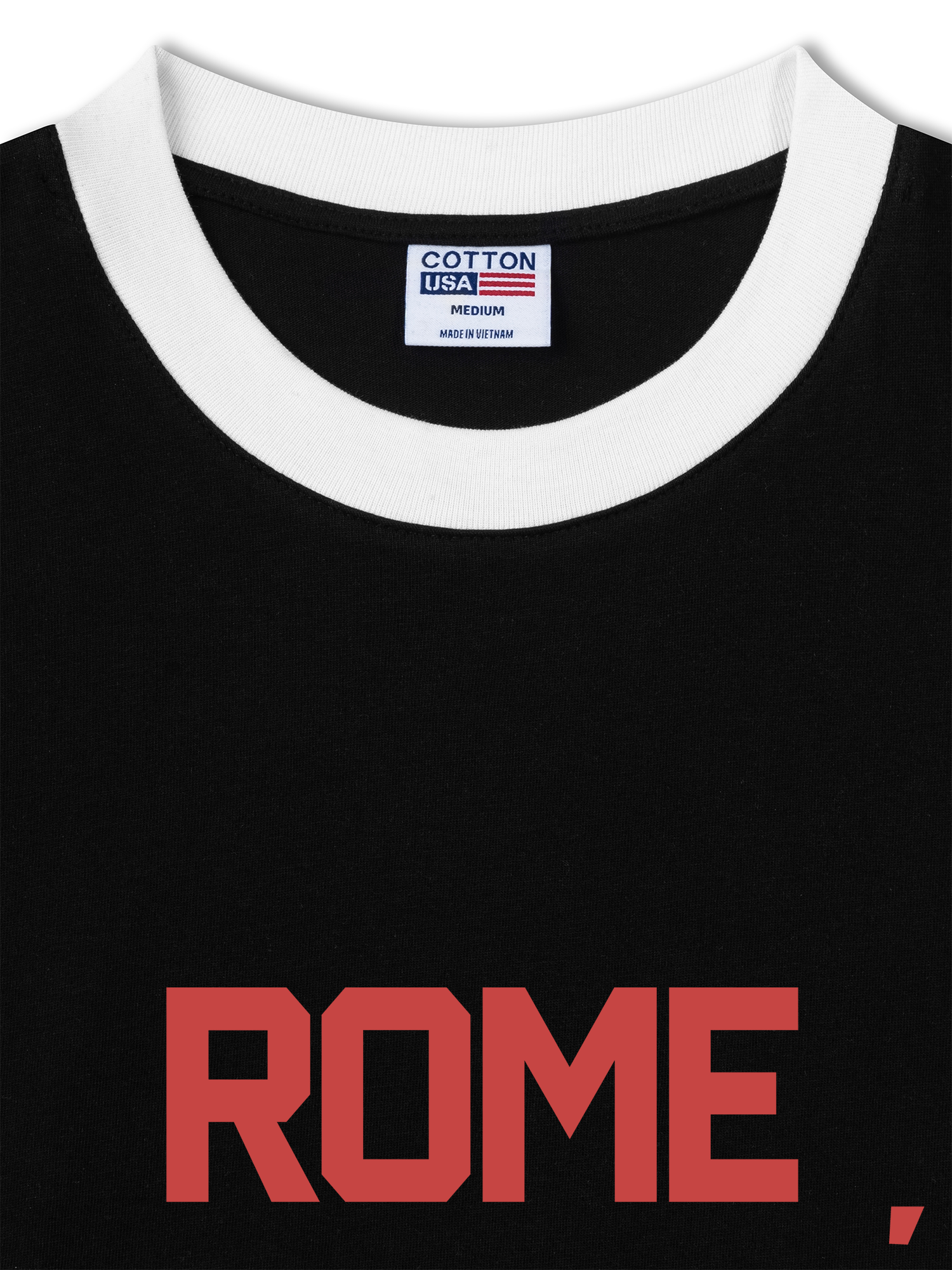 Áo Thun Ringer Relaxed Fit Rome La Citta