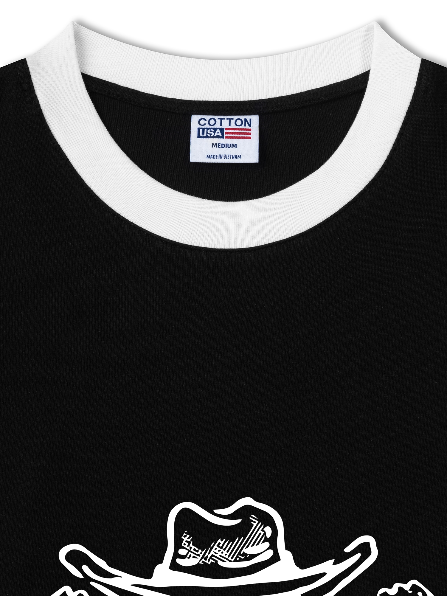 Áo Thun Ringer Relaxed Fit Marlboro Behind Cowboy