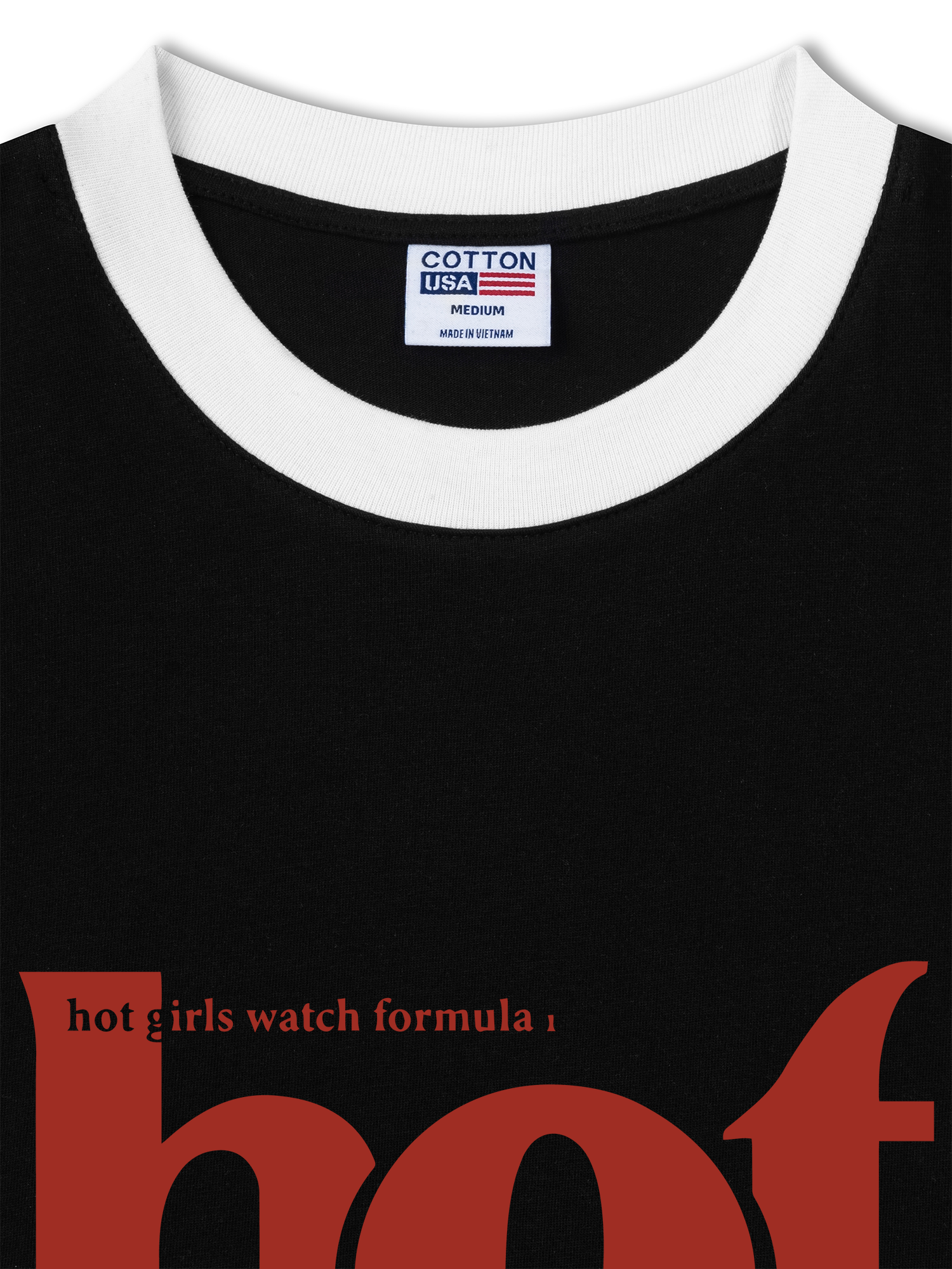 Áo Thun Ringer Relaxed Fit Porsche Hot Girls Watch Formula 1