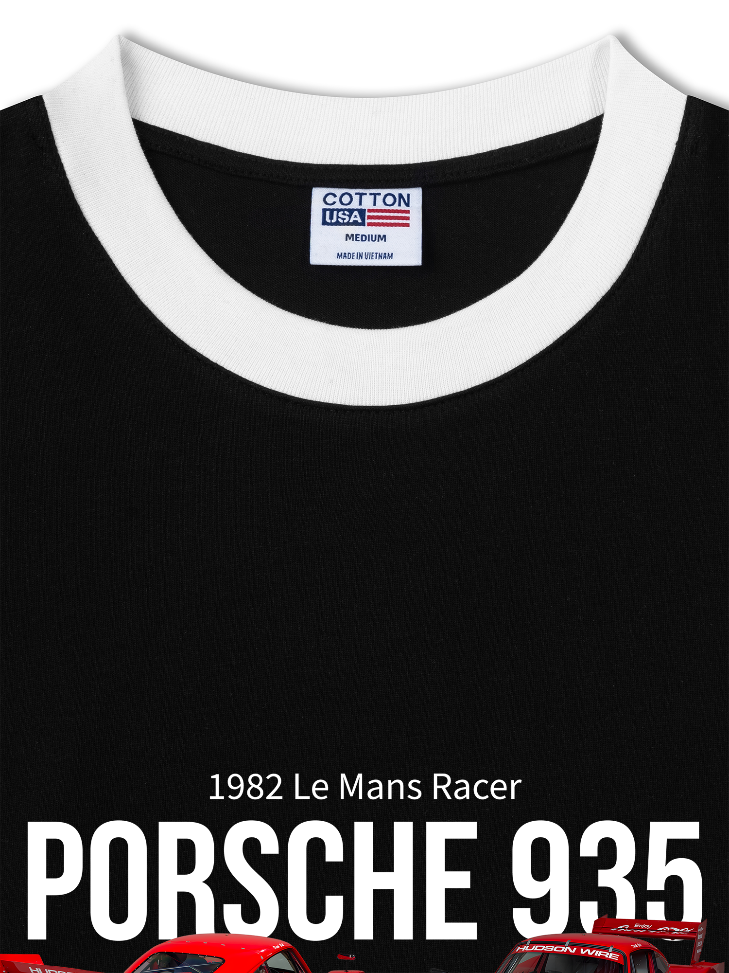 Áo Thun Ringer Relaxed Fit Porsche 935 Coca Cola