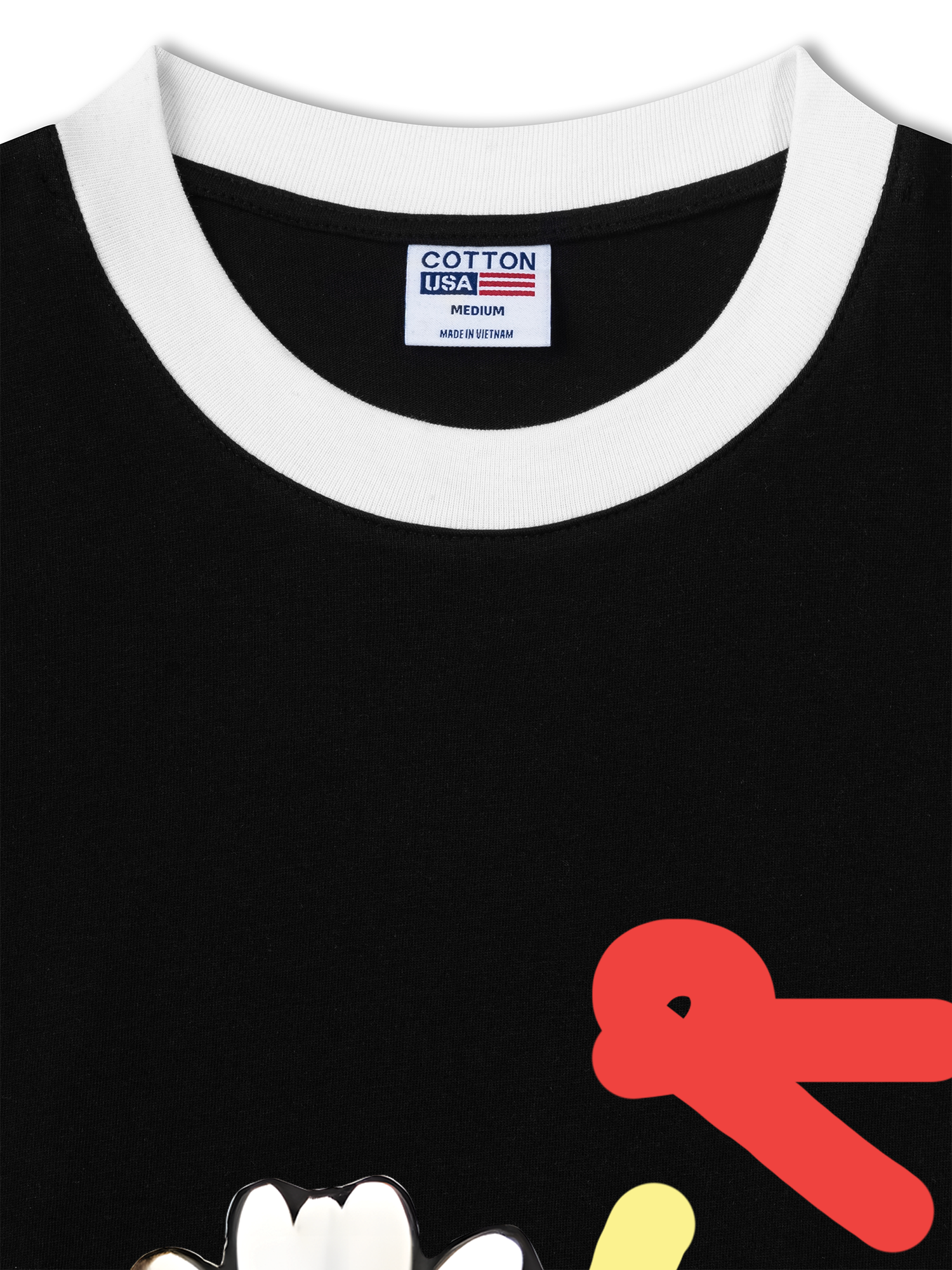 Áo Thun Ringer Relaxed Fit Floral Power Daisy Flower X GD