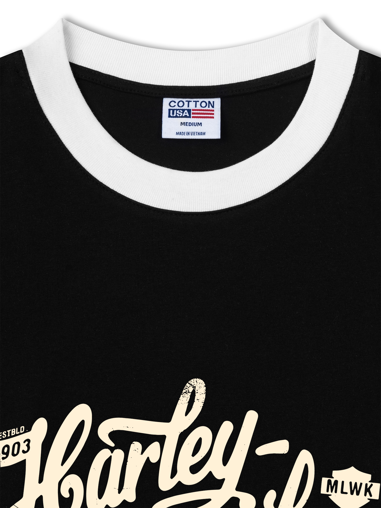 Áo Thun Ringer Relaxed Fit Ride the Legend