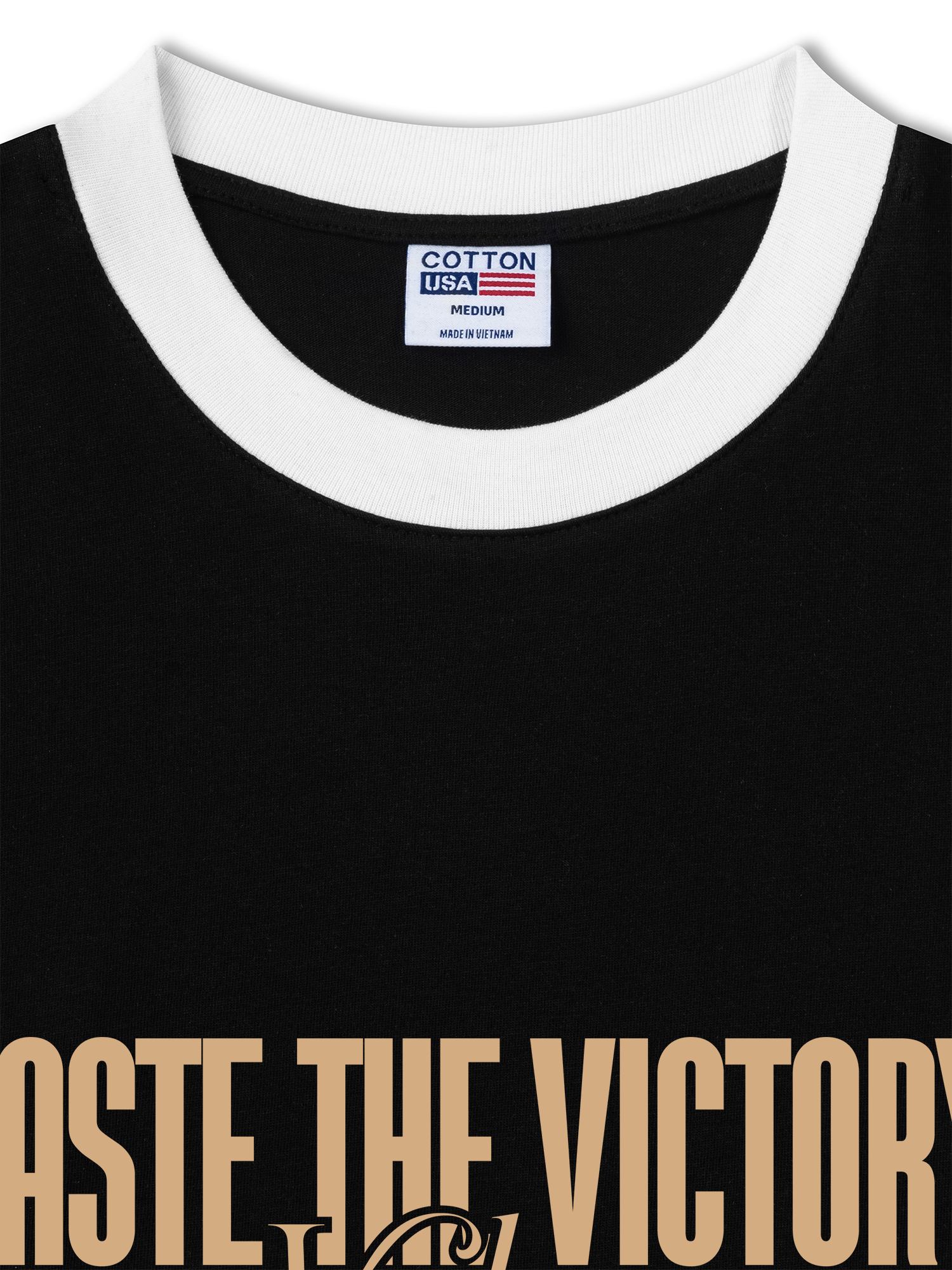 Áo Thun Ringer Relaxed Fit Champions Taste The Victory