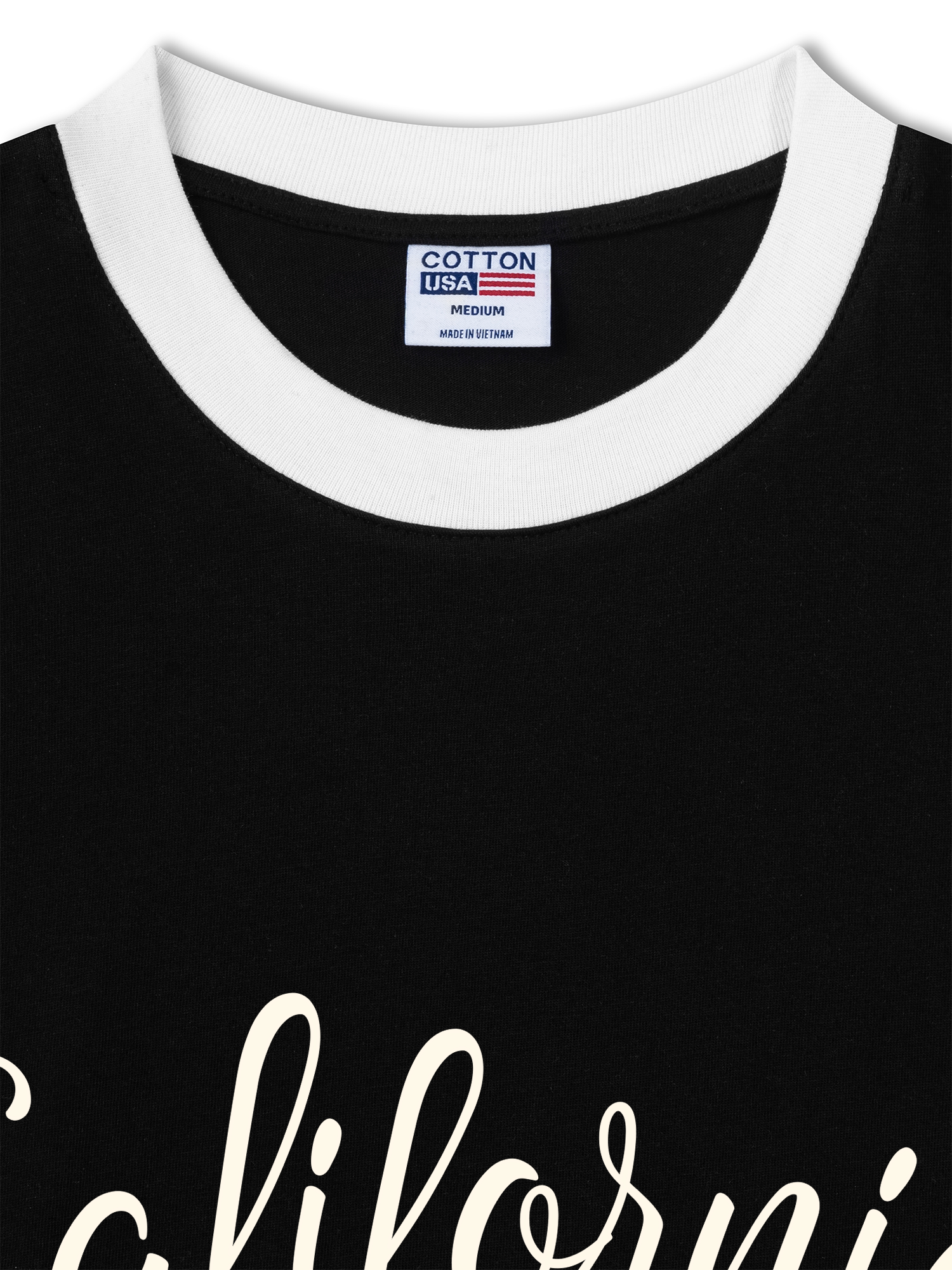 Áo Thun Ringer Relaxed Fit City Calofornia