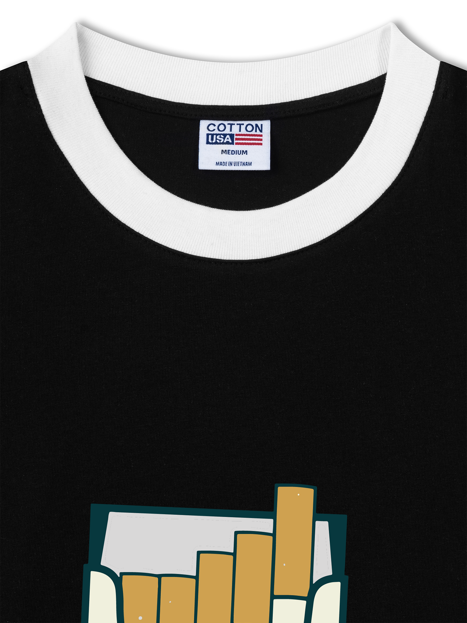 Áo Thun Ringer Relaxed Fit Marlboro Bakes 42 Mascot