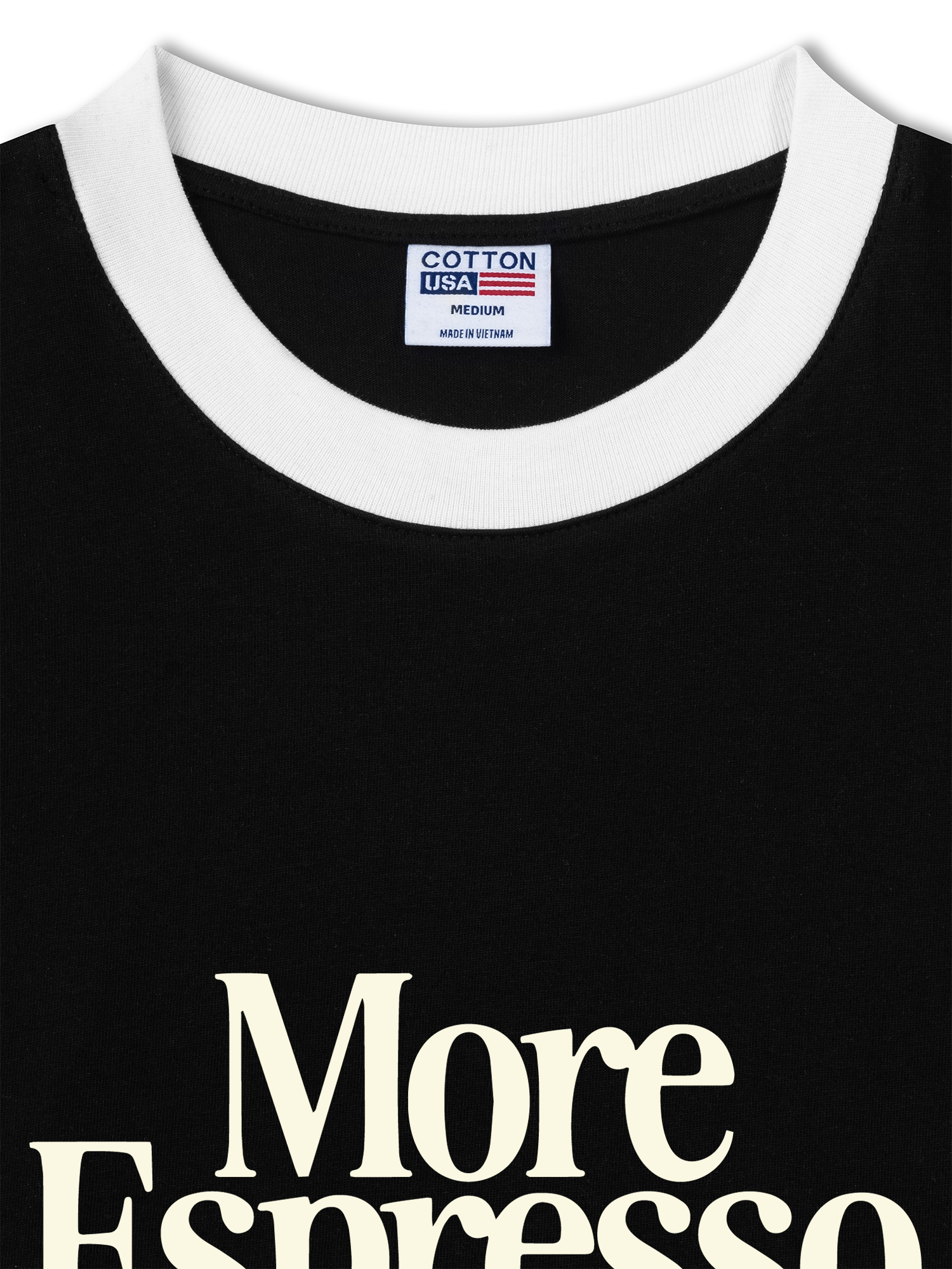 Áo Thun Ringer Relaxed Fit More Espresso