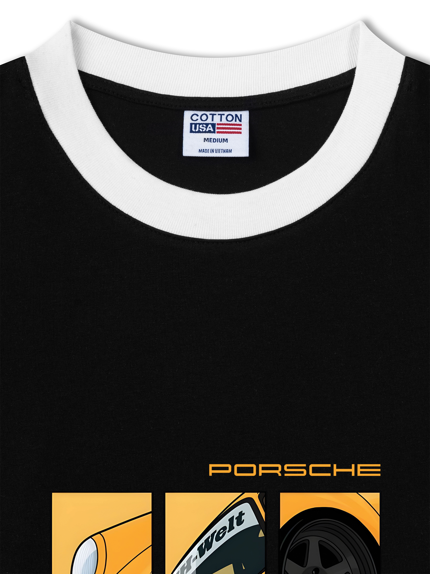 Áo Thun Ringer Relaxed Fit PORSCHE JH-Welt