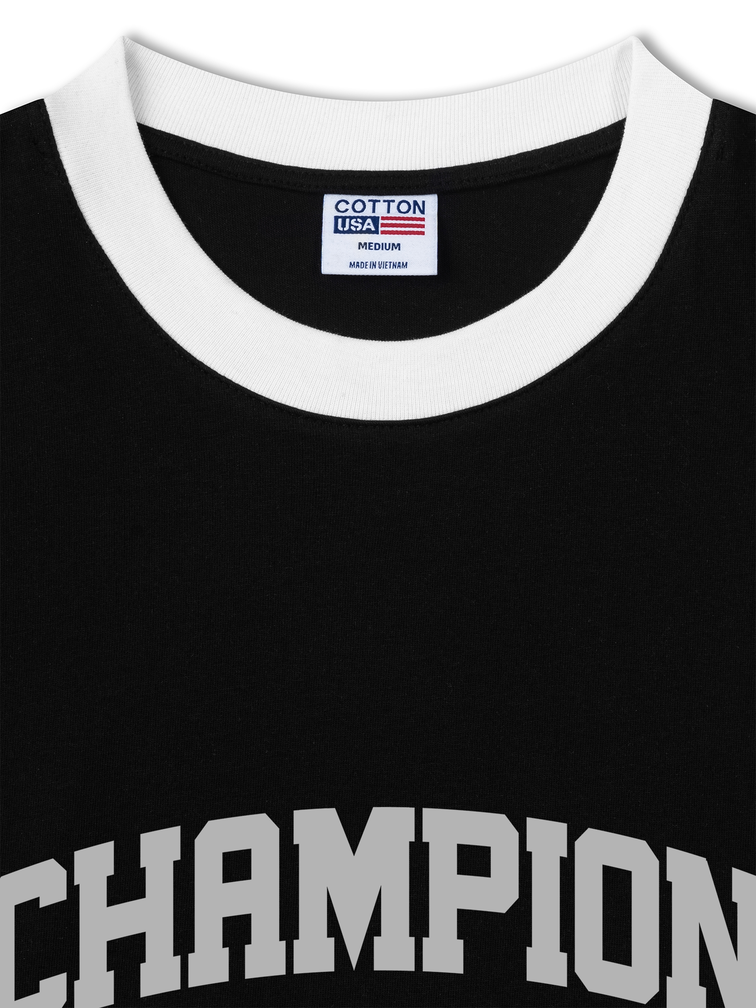 Áo Thun Ringer Relaxed Fit Champions Cross Ring