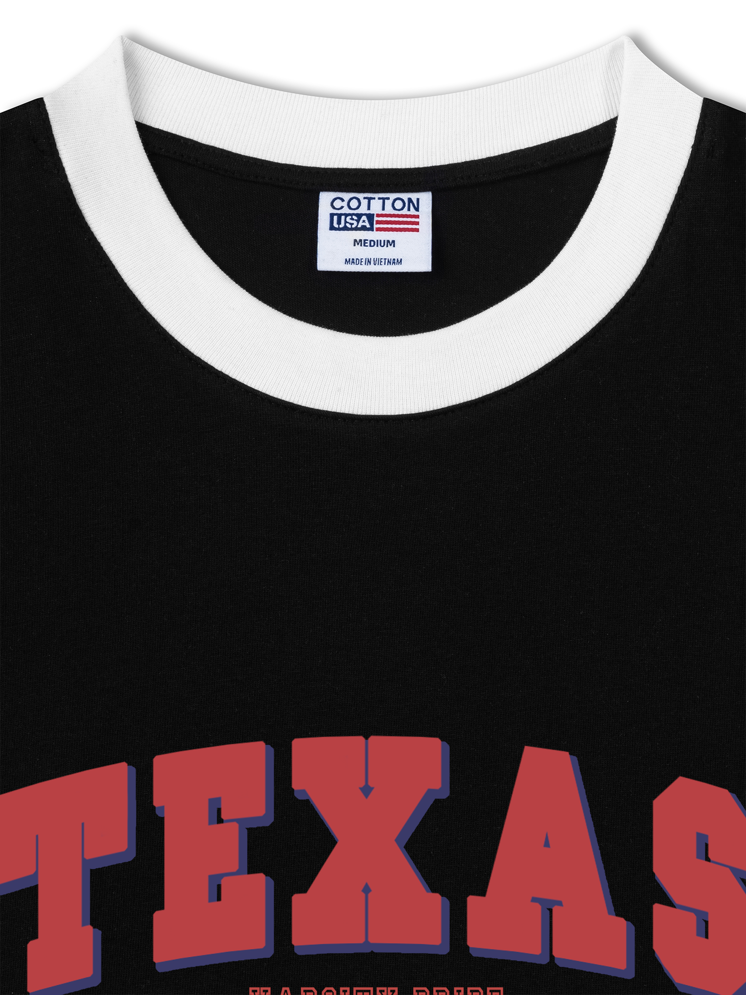 Áo Thun Ringer Relaxed Fit City Texas