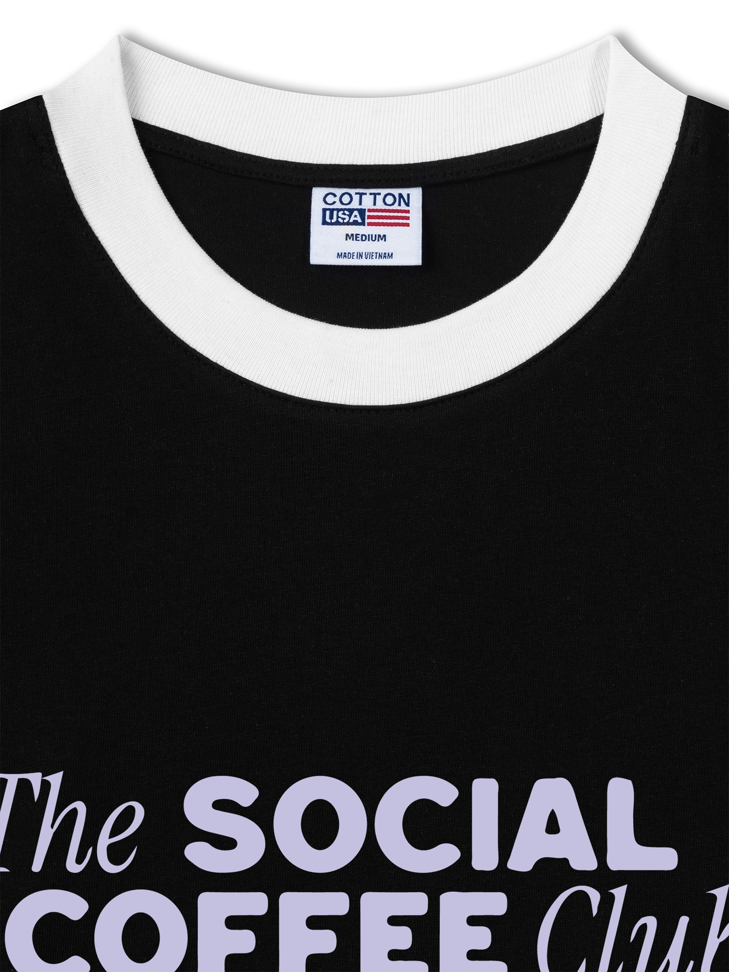 Áo Thun Ringer Relaxed Fit The Social Coffee Club