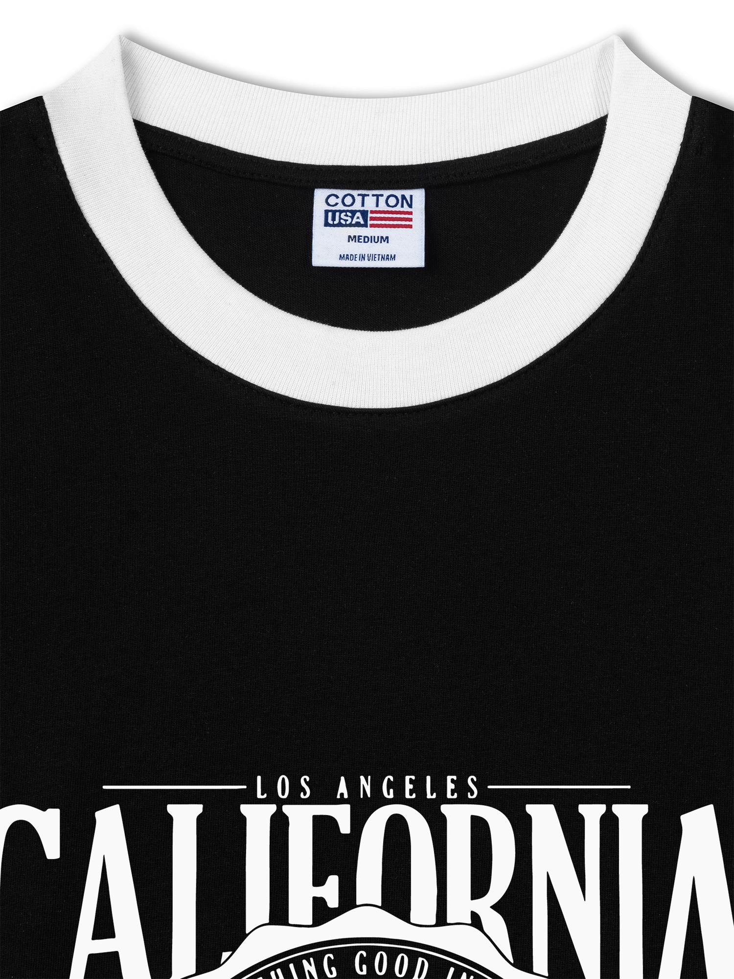 Áo Thun Ringer Relaxed Fit City Califonia