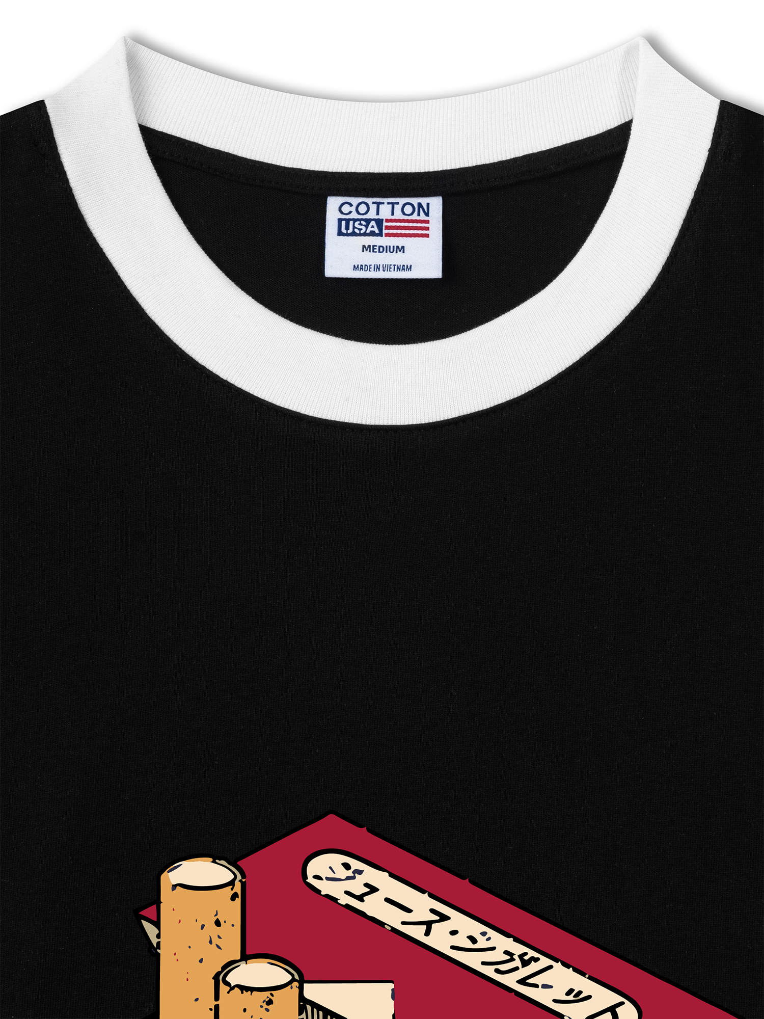 Áo Thun Ringer Relaxed Fit Marlboro 2D Class A Cigarettes