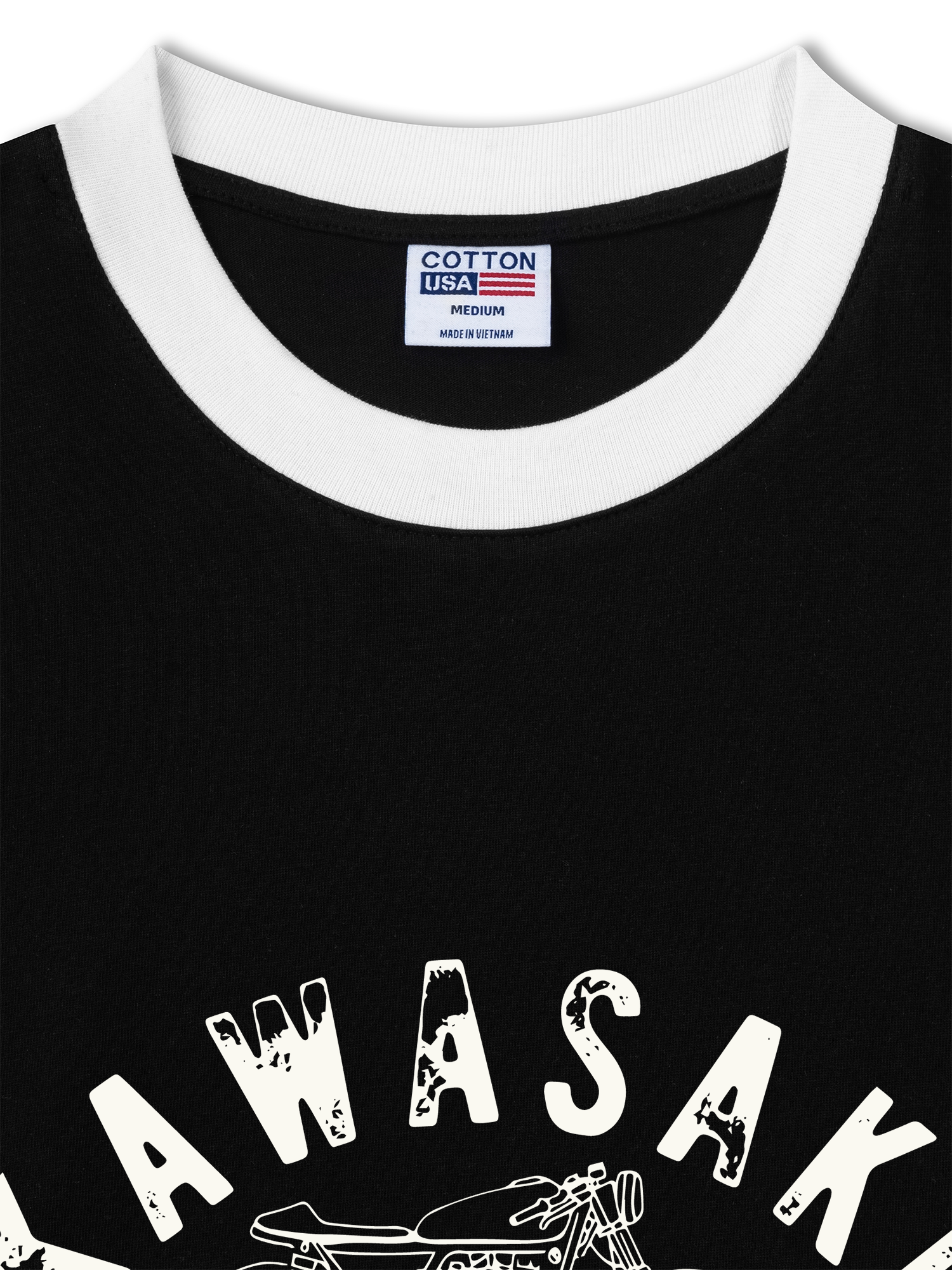 Áo Thun Ringer Relaxed Fit Kawasaki Let The Good Times