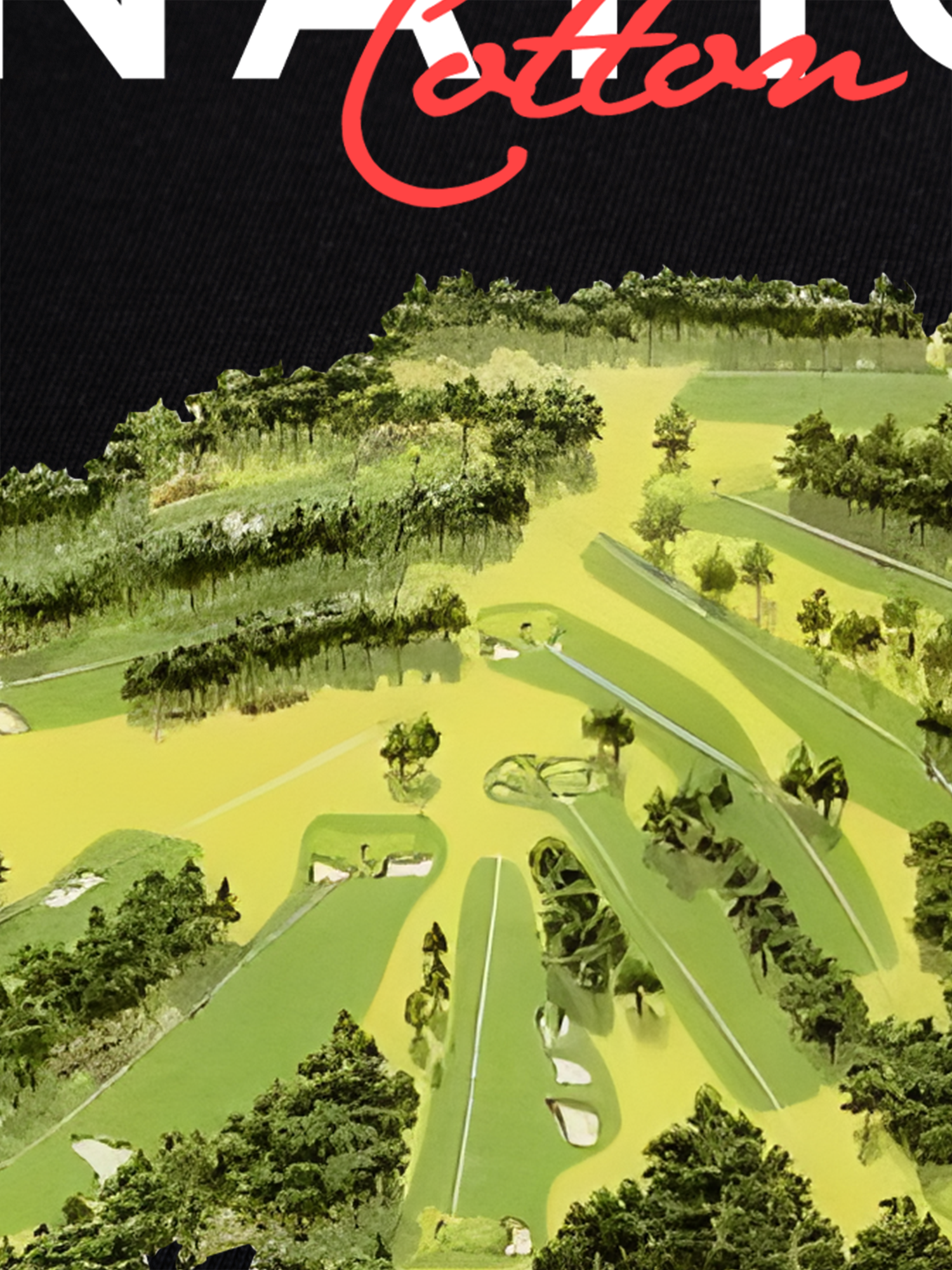 Áo Thun Ringer Relaxed Fit Golf National Master