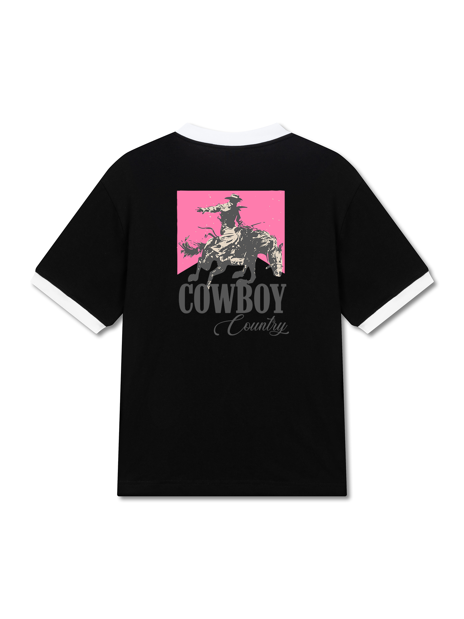 Áo Thun Ringer Relaxed Fit Marlboro Cowboy Country