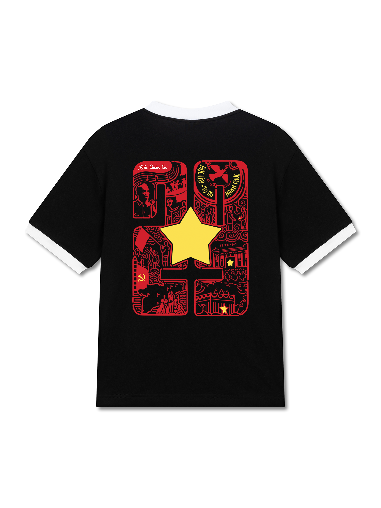 Áo Thun Ringer Relaxed Fit Quốc Khánh 02.09