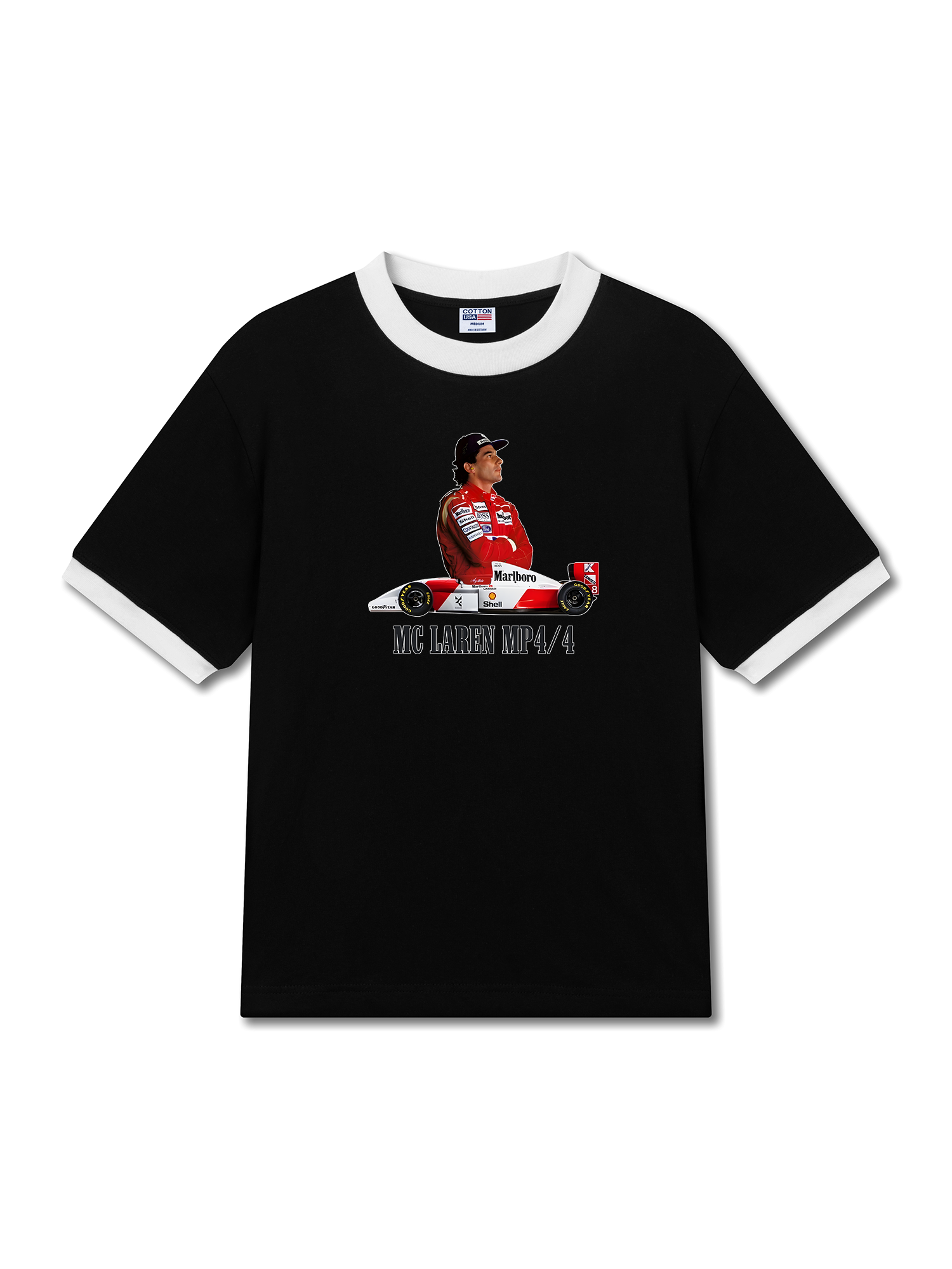 Áo Thun Ringer Relaxed Fit Marlboro Mc Laren MP4