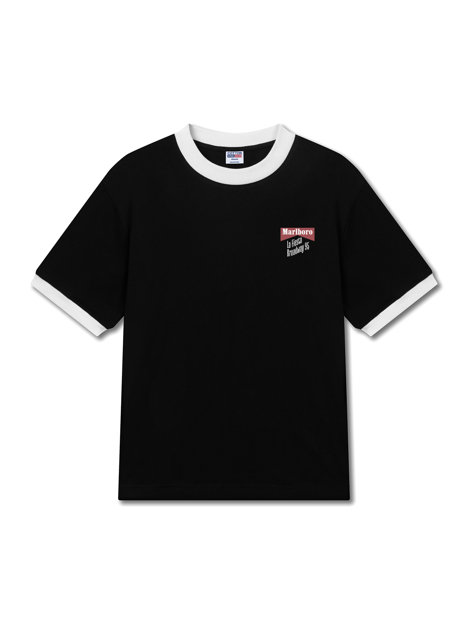 Áo Thun Ringer Relaxed Fit Marlboro La Fiesta