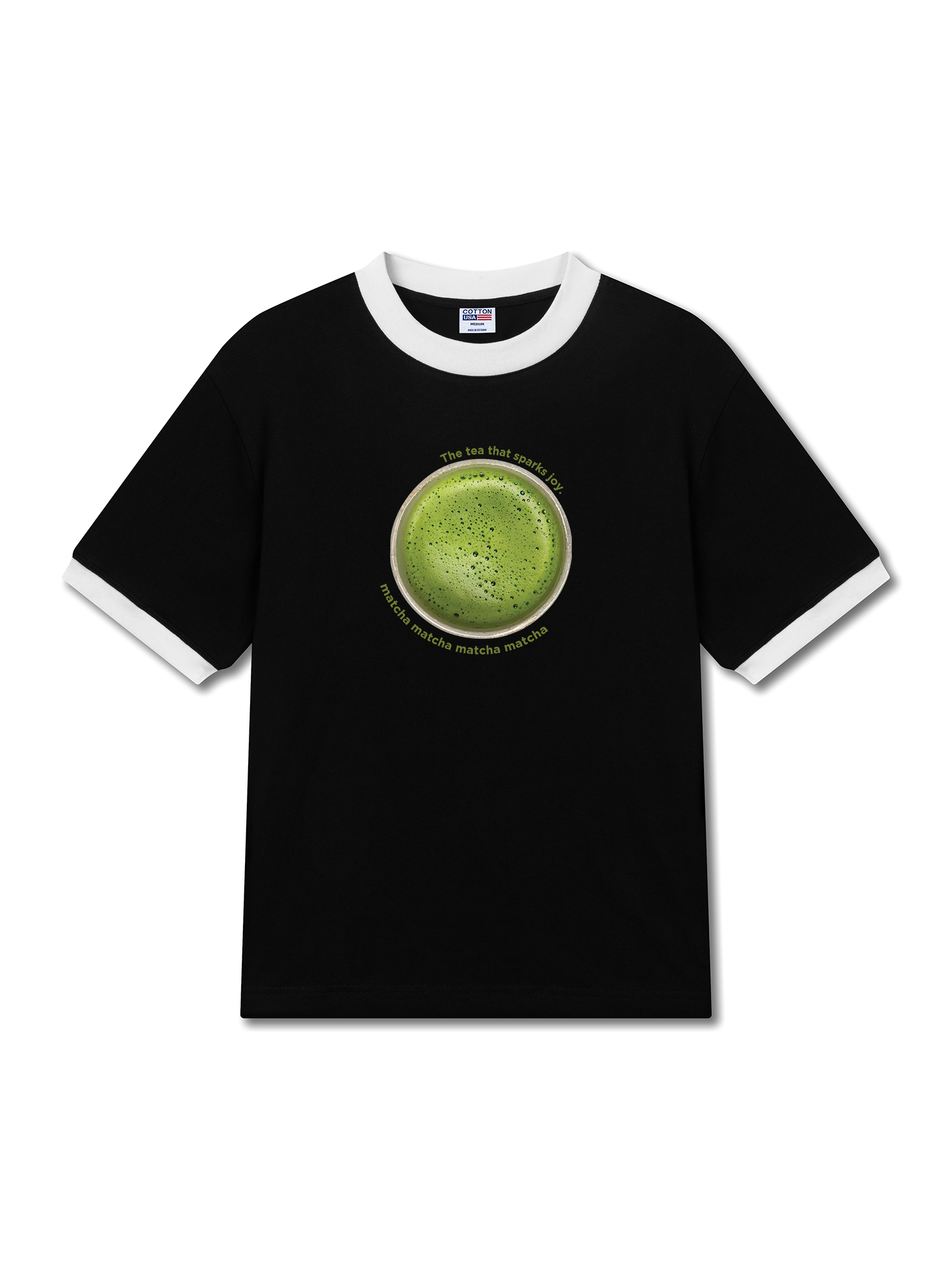 Áo Thun Ringer Relaxed Fit The Tea That Sparks Joy